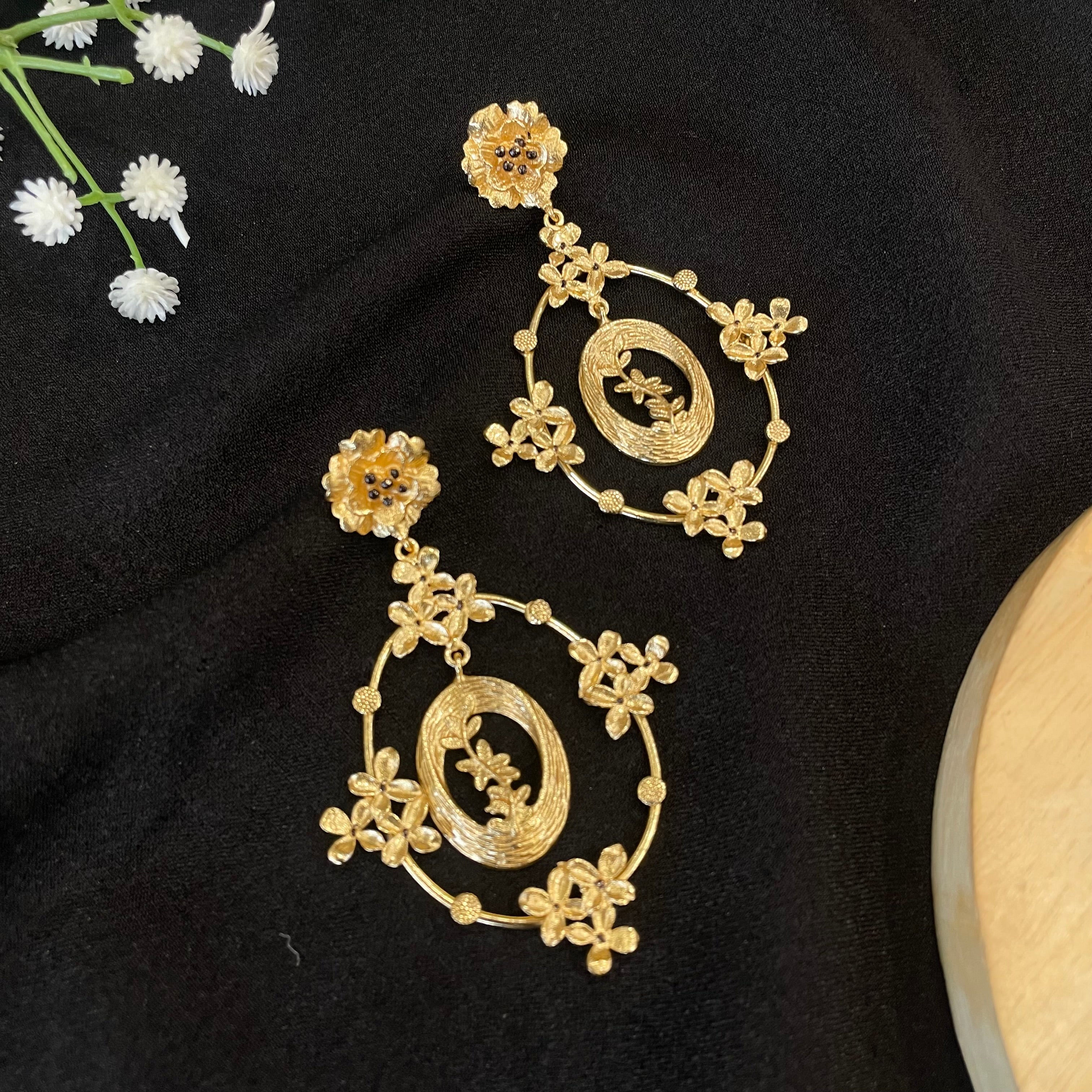 Flora Halo Earrings