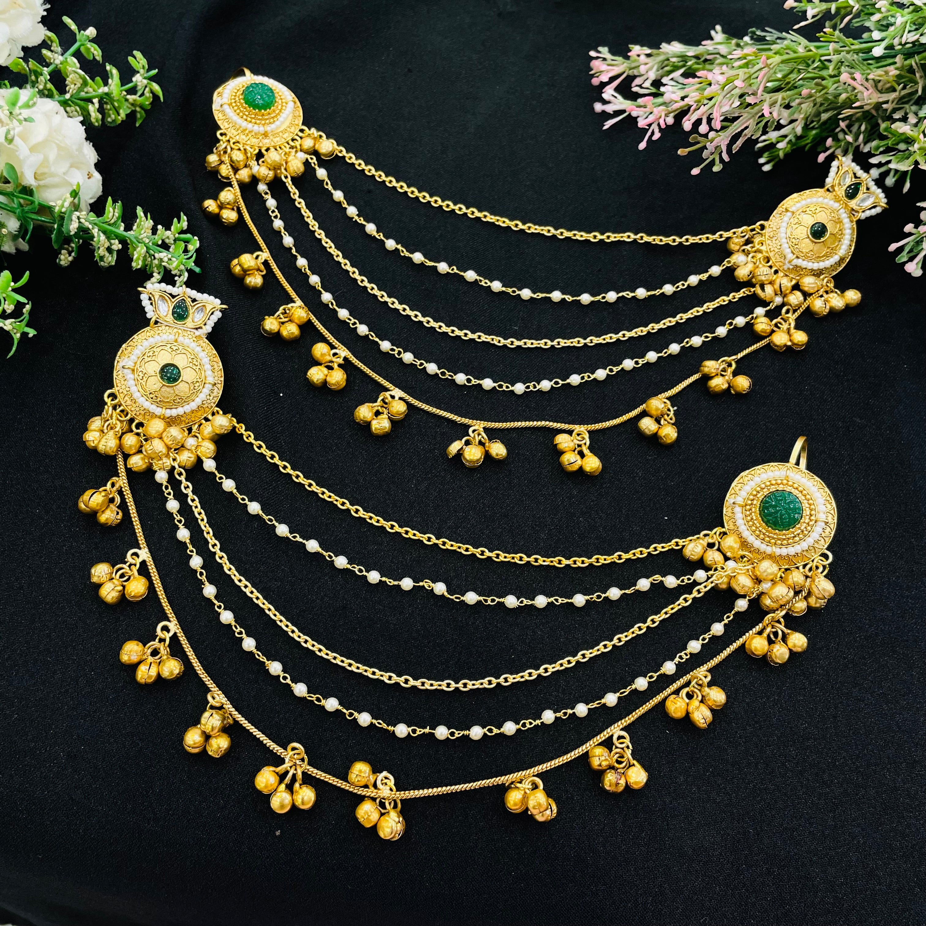 Nayaab Priyanka Earring Kanchain