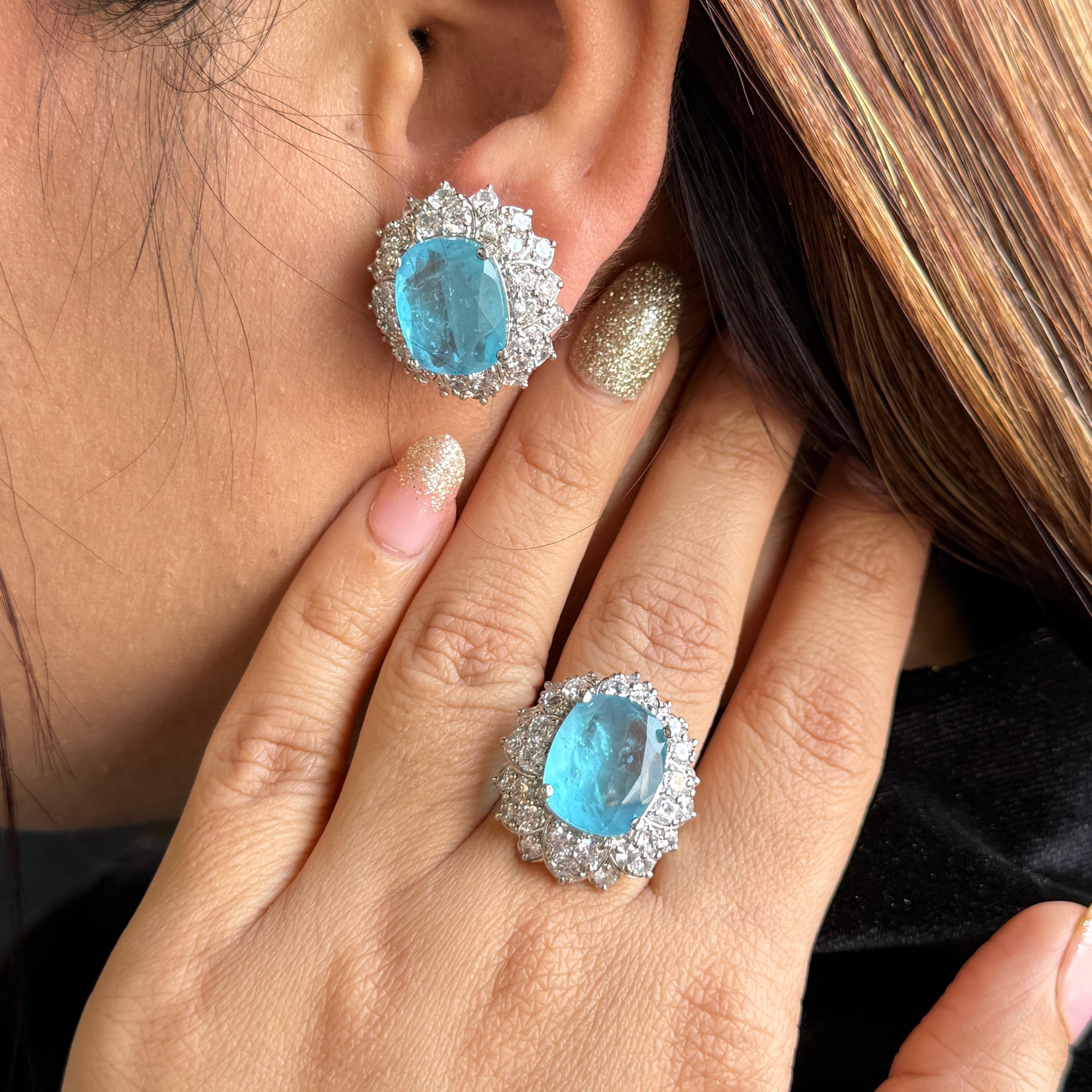 Ad Anvi studs with ring