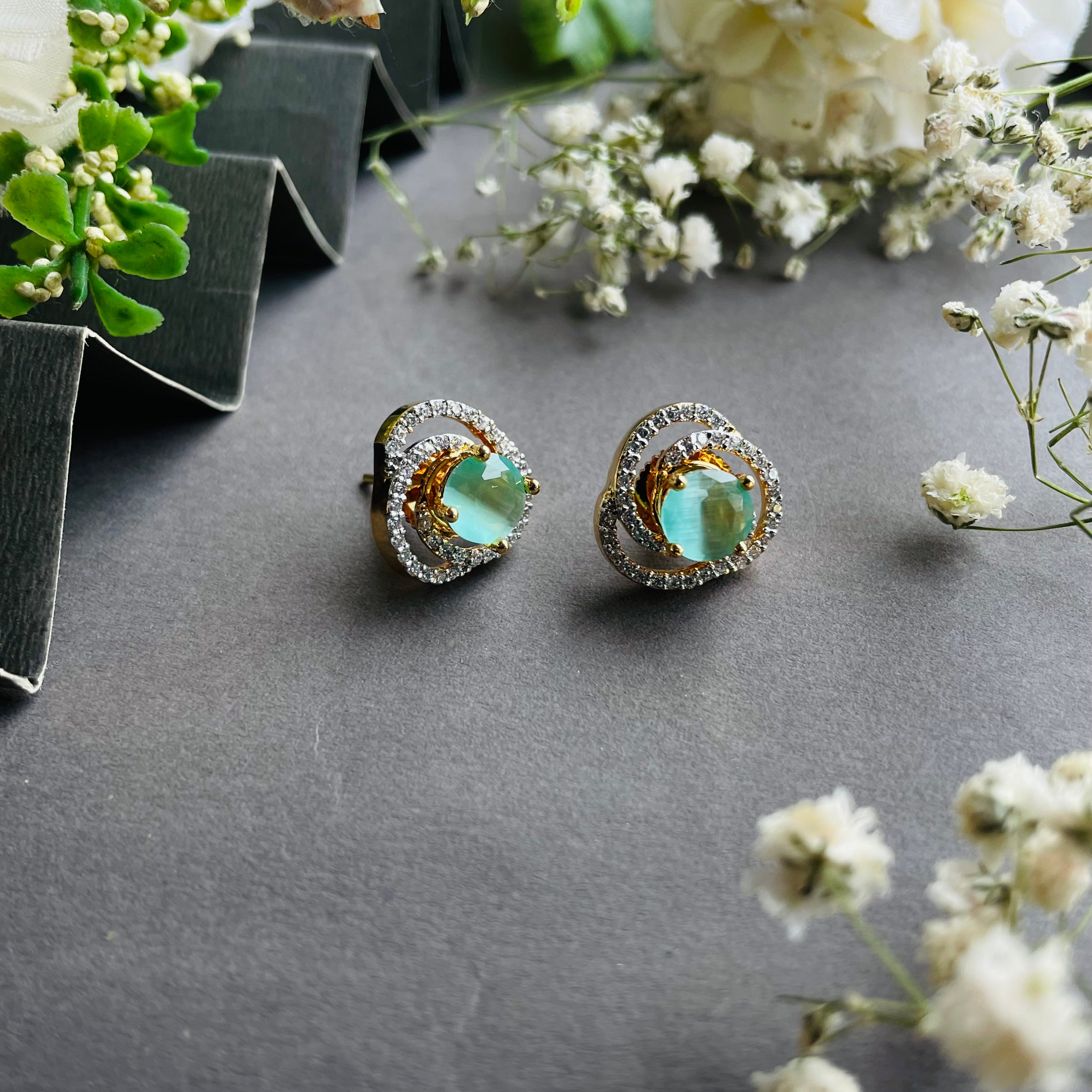 Ad Josie studs colour changeable