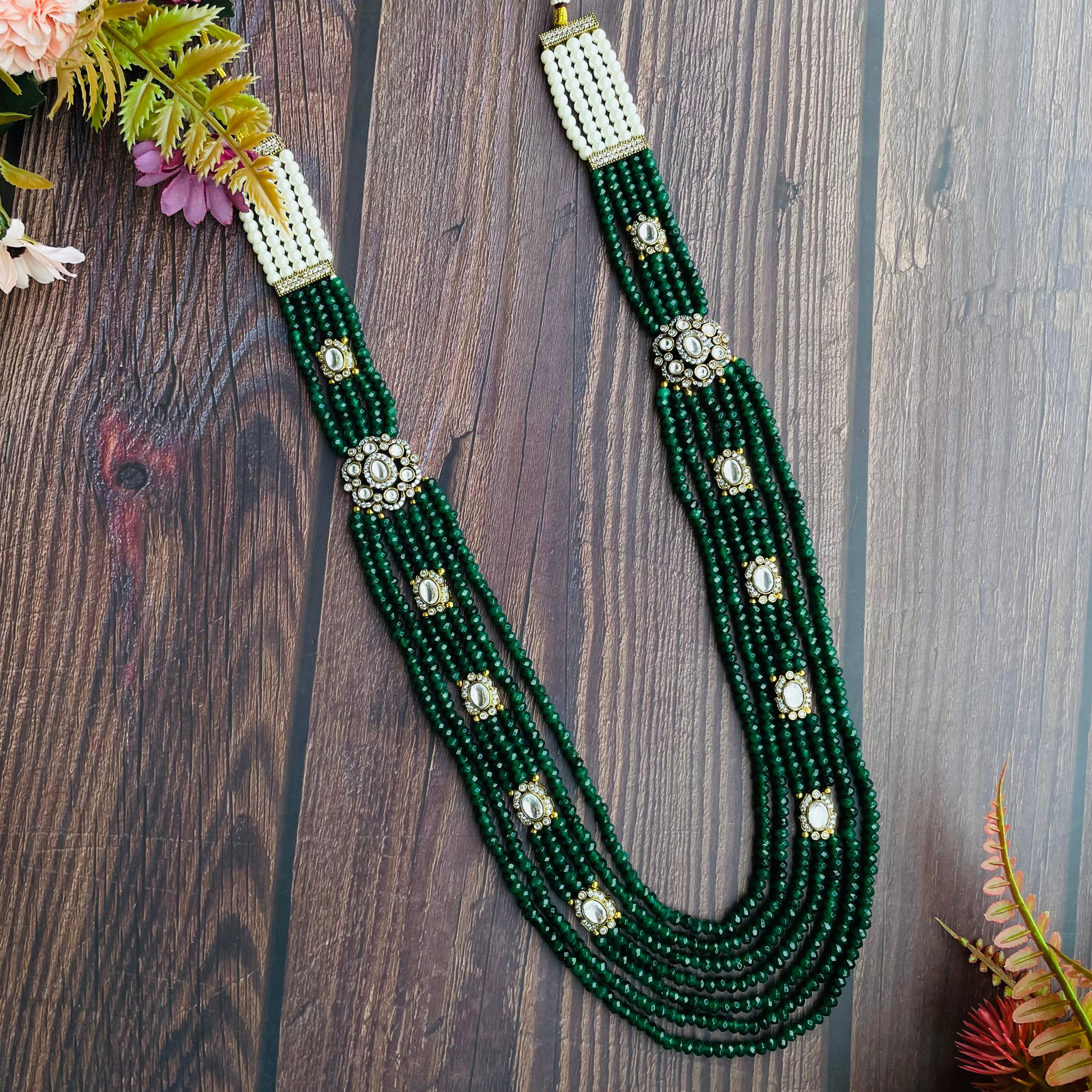 Nayaab rusi long Neckpiece