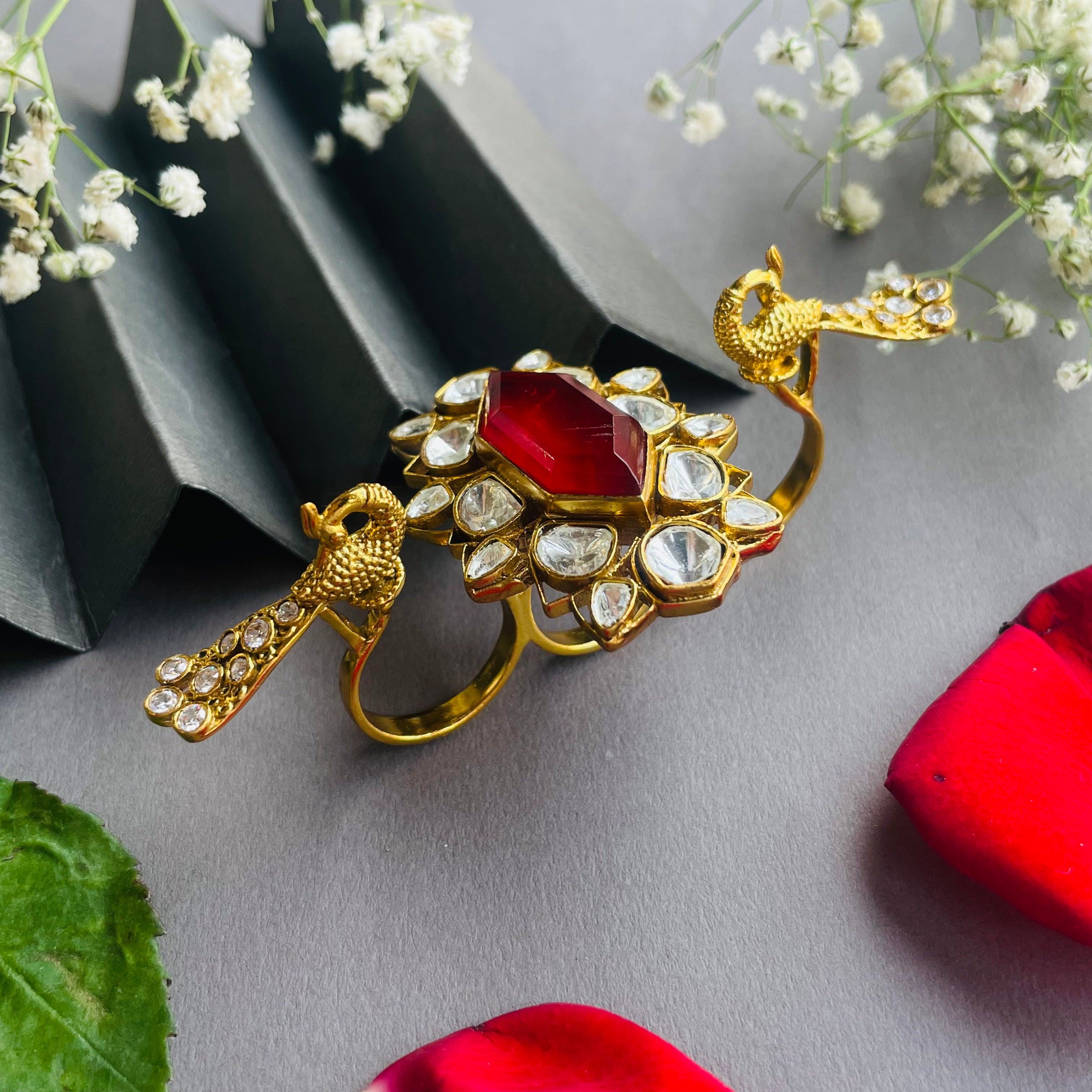 Nayaab Risha Ring adjustable