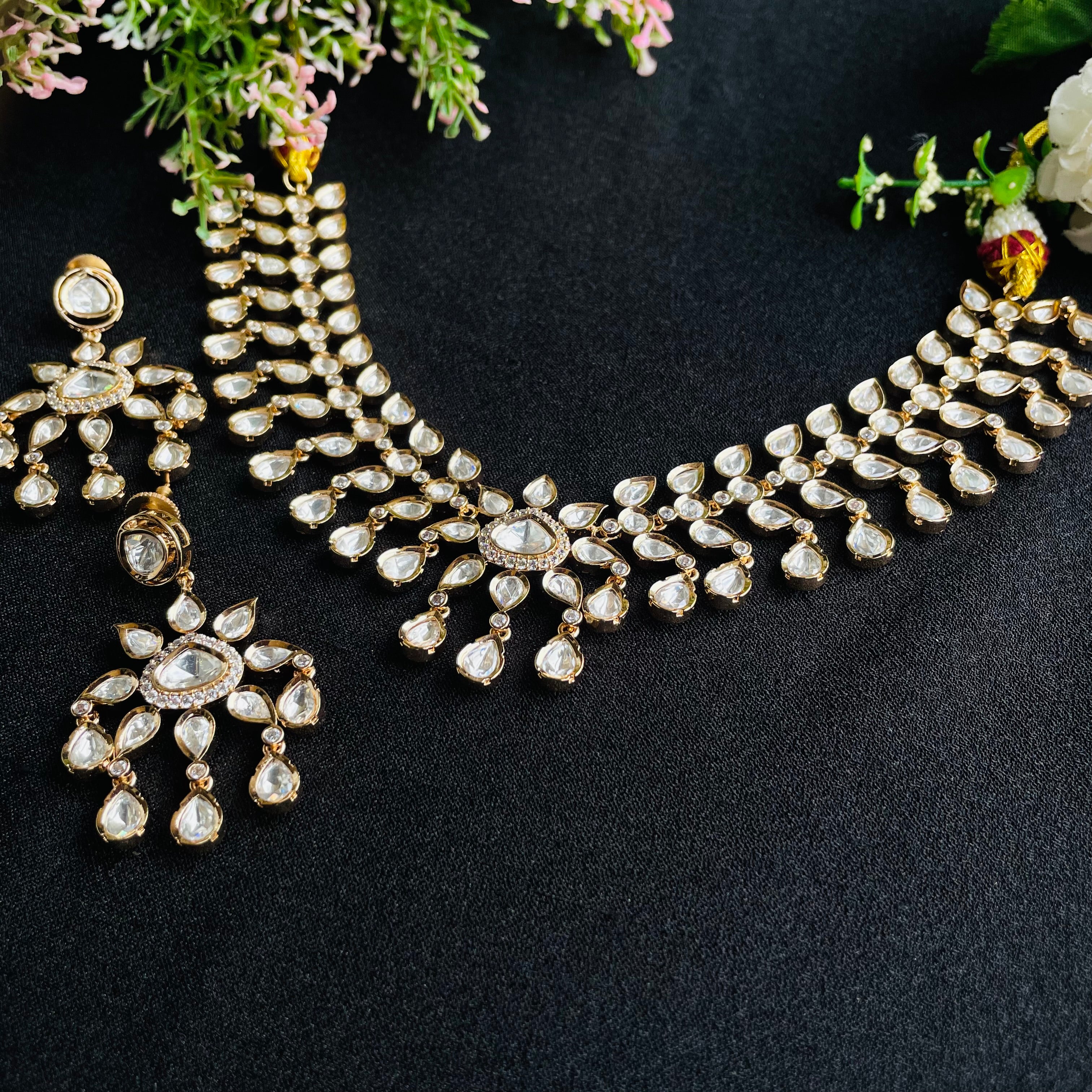 Nayaab Priya Polki Neckpiece