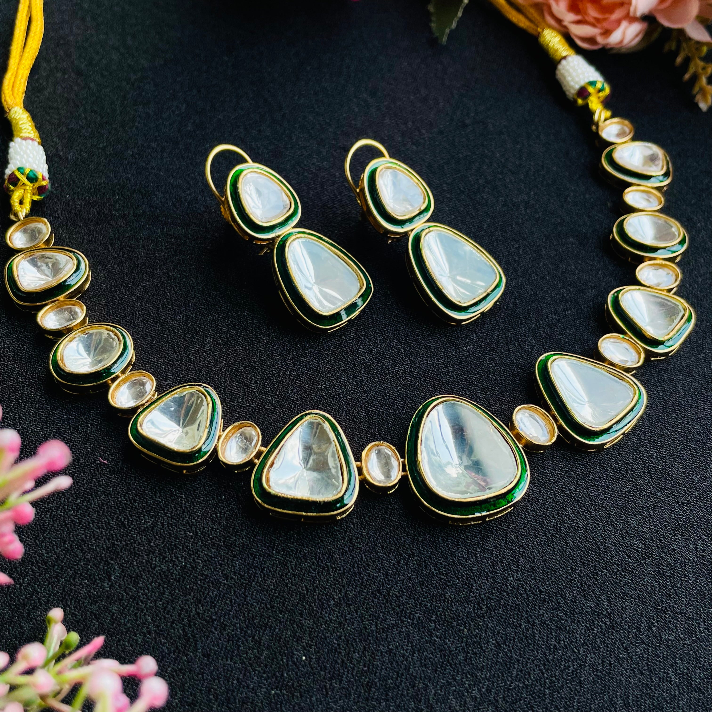 Nayaab Ishani Polki Neckpiece