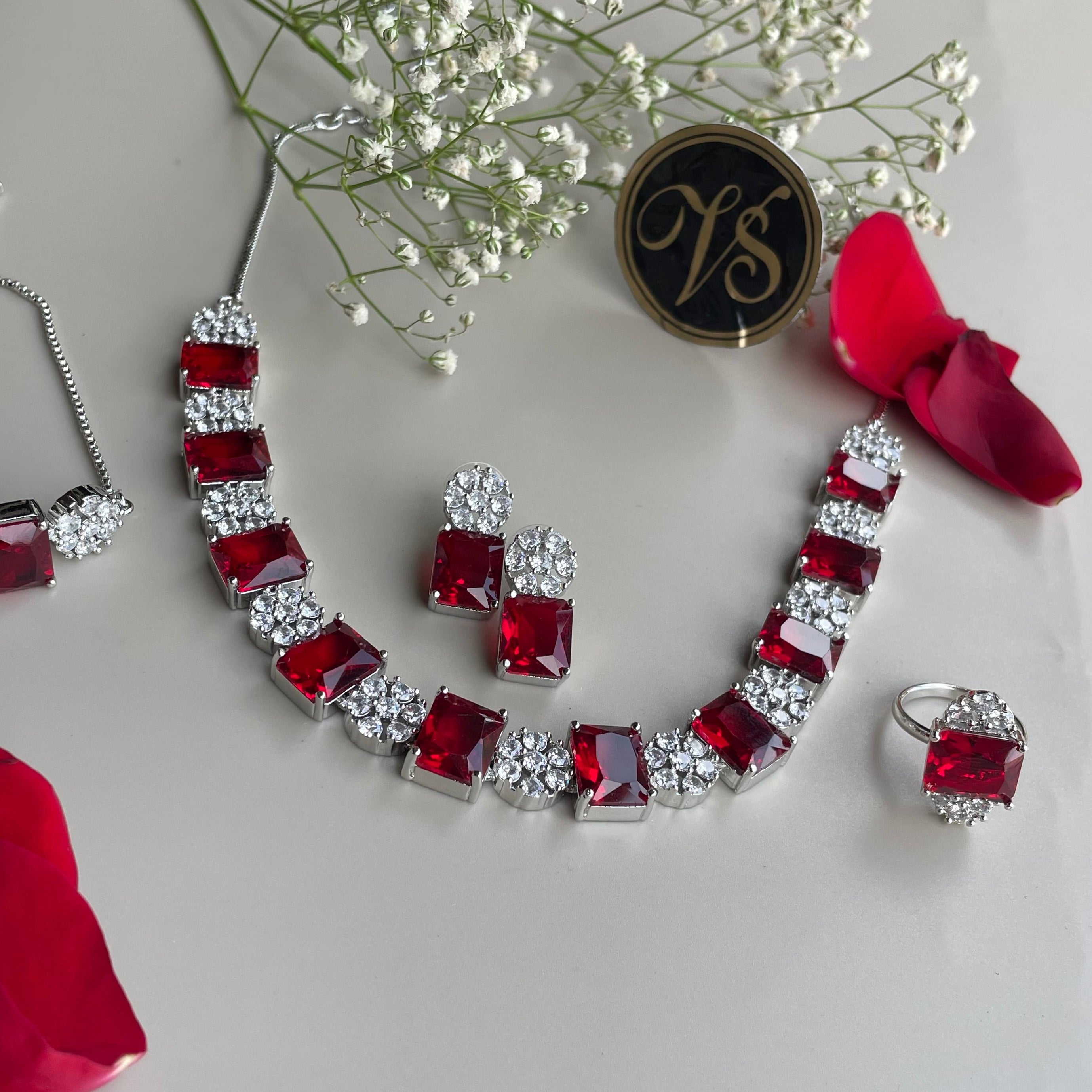 Ad leena Neckpiece combo Free Gift