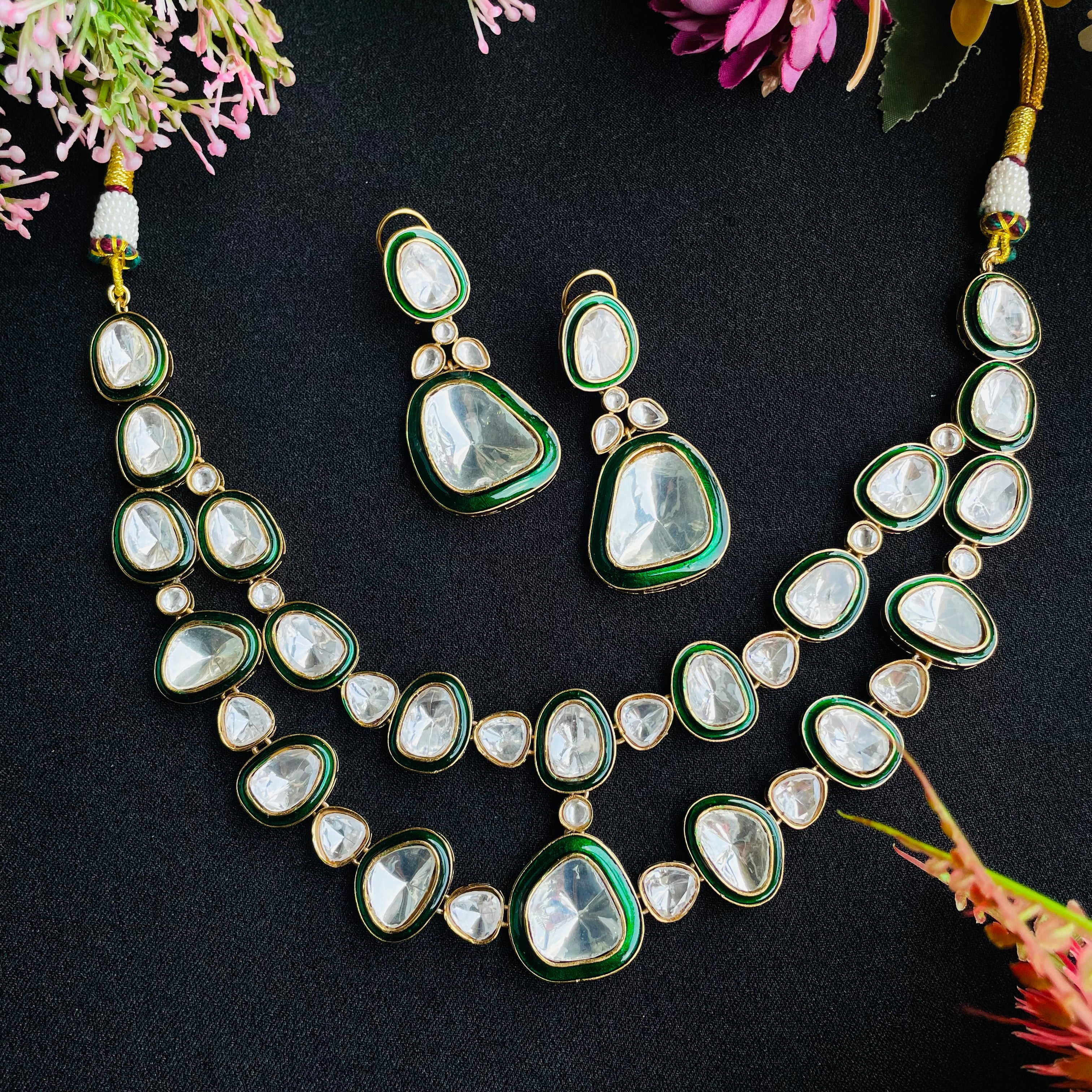 Nayaab Bhavya Polki Neckpiece