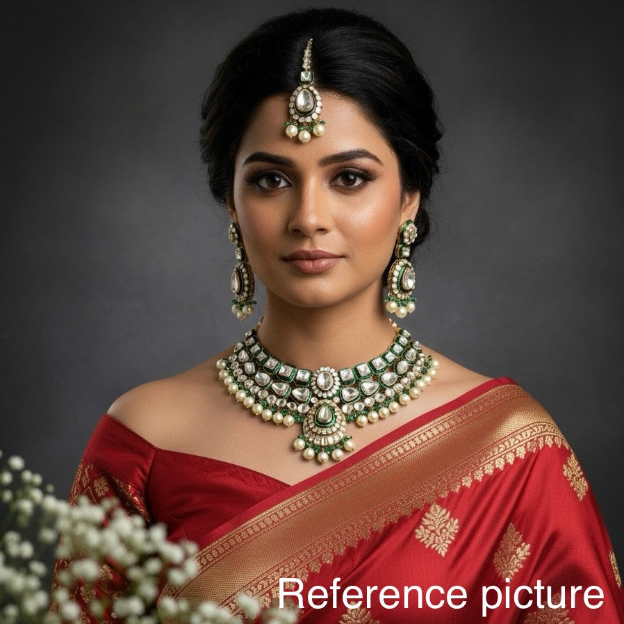 Nayaab Kayenat Polki Neckpiece