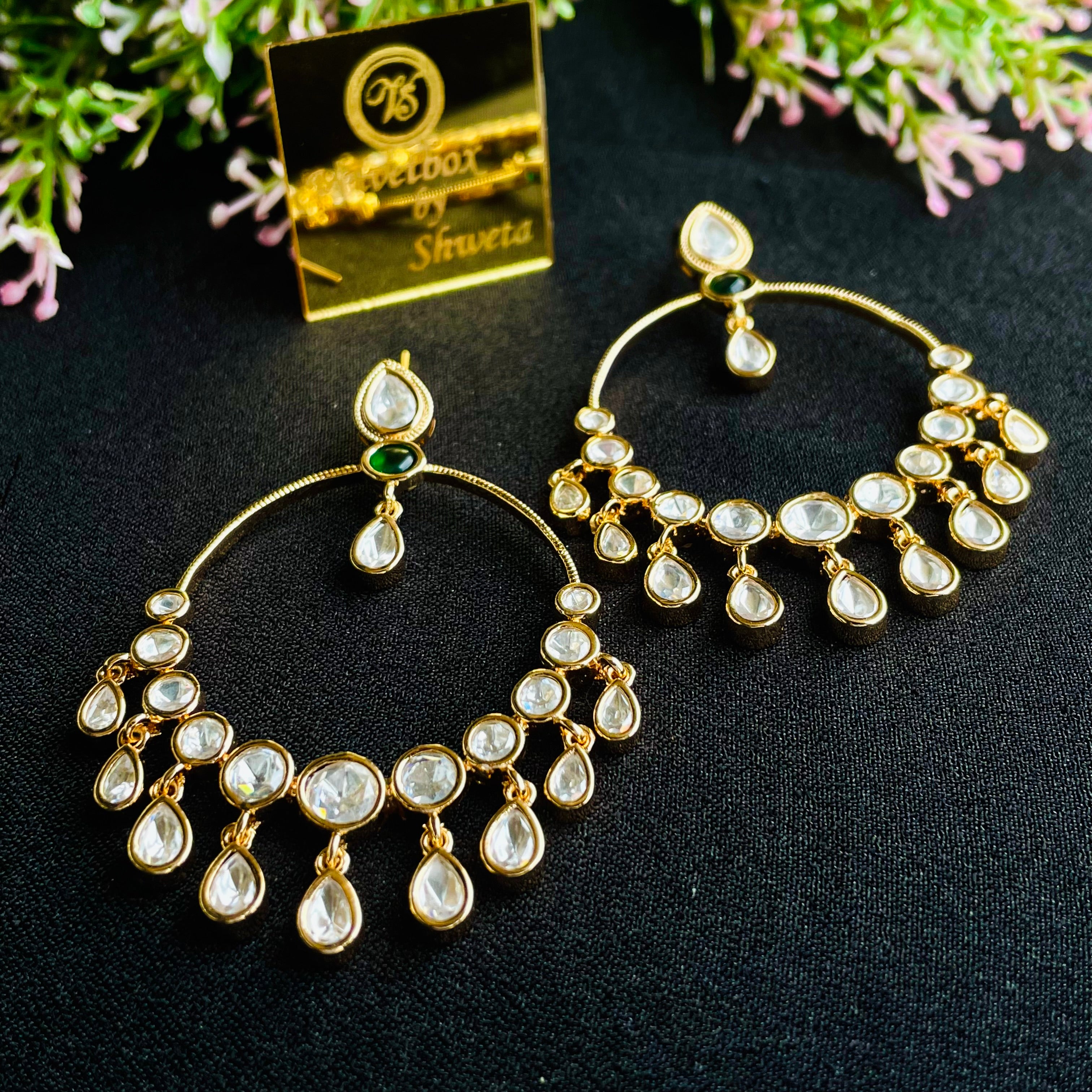 Nayaab Julia Polki Earrings