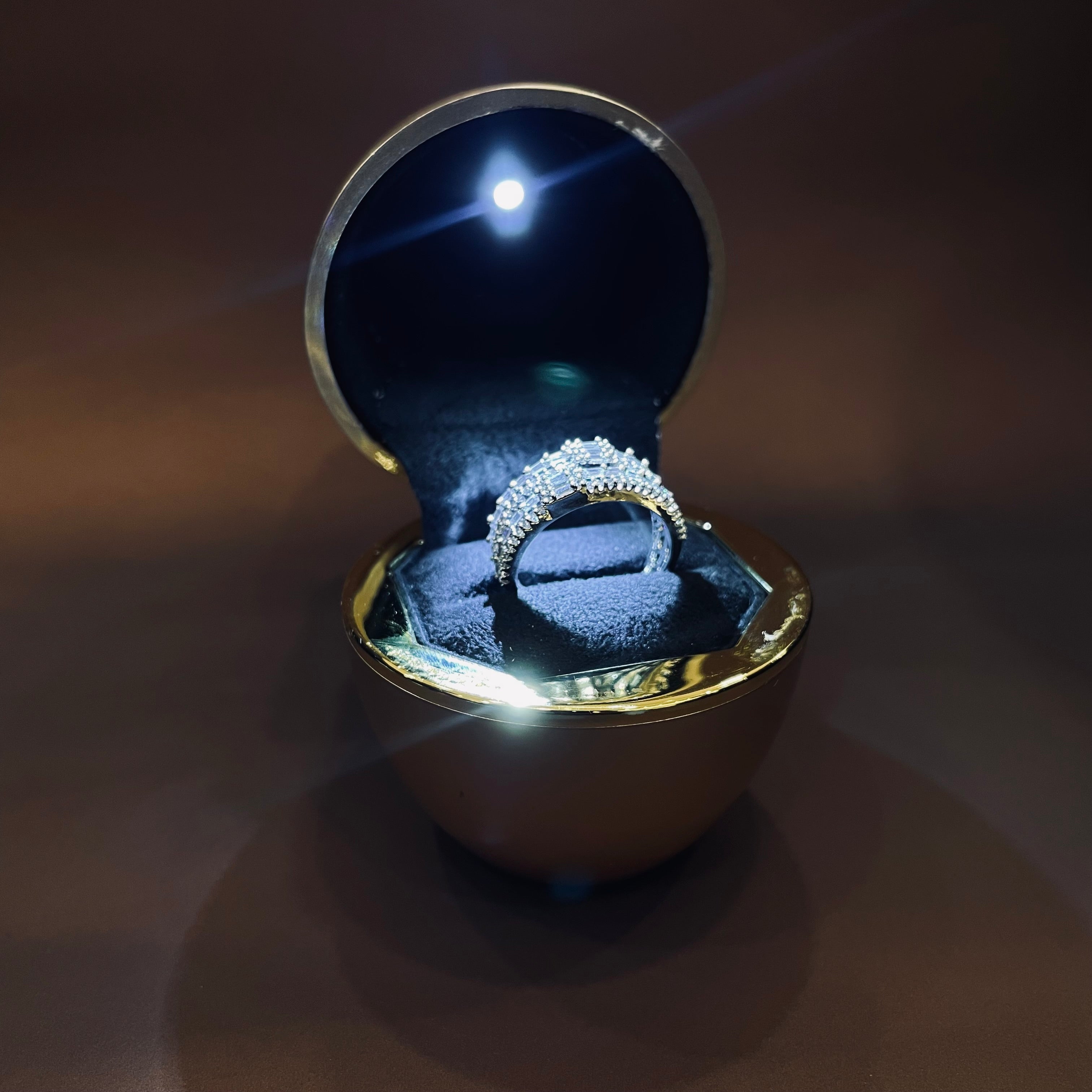 The Rose Proposal Ring Box