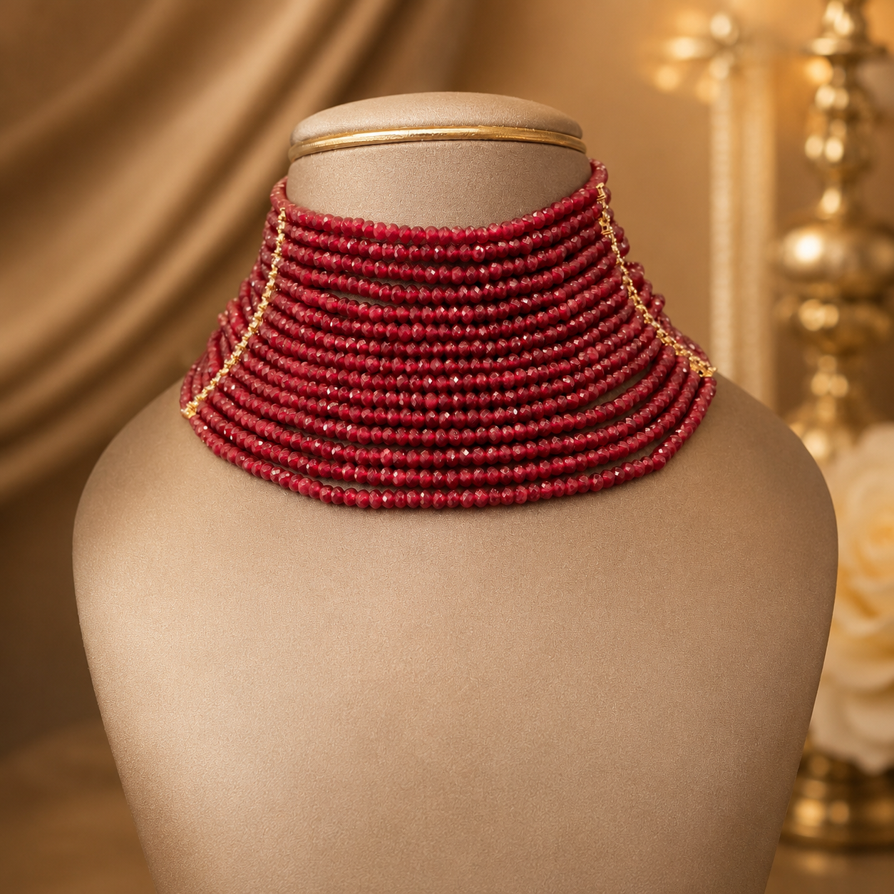 Nayaab Ruhani Ruby Choker