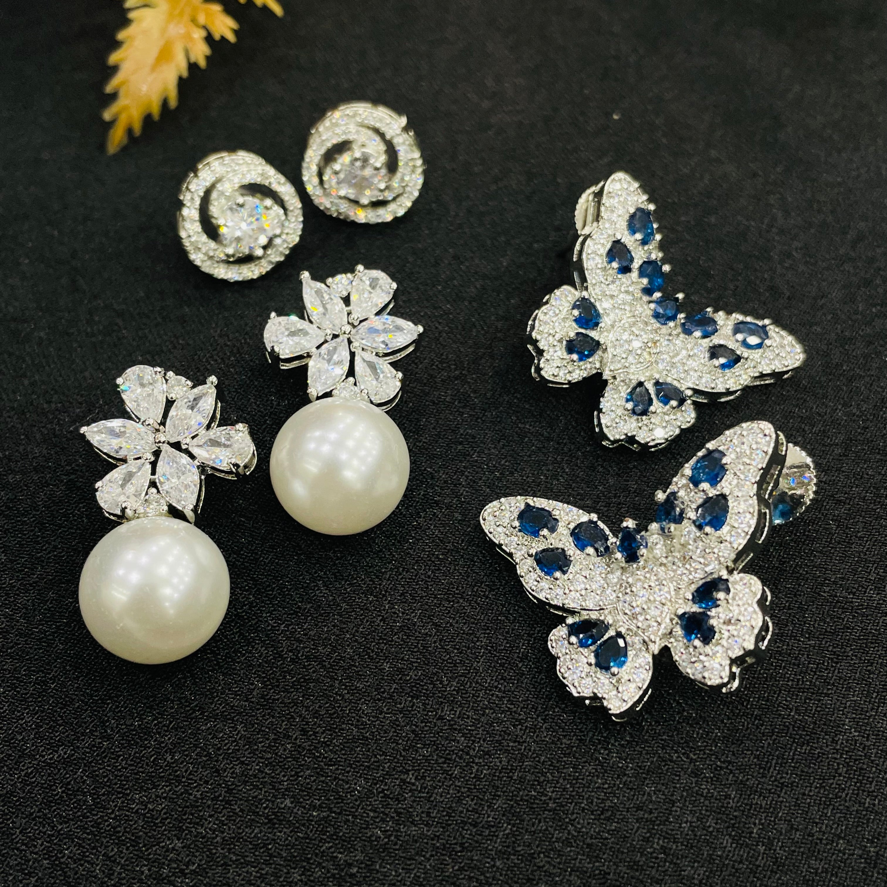 Ad butterfly With Ad studs Combo