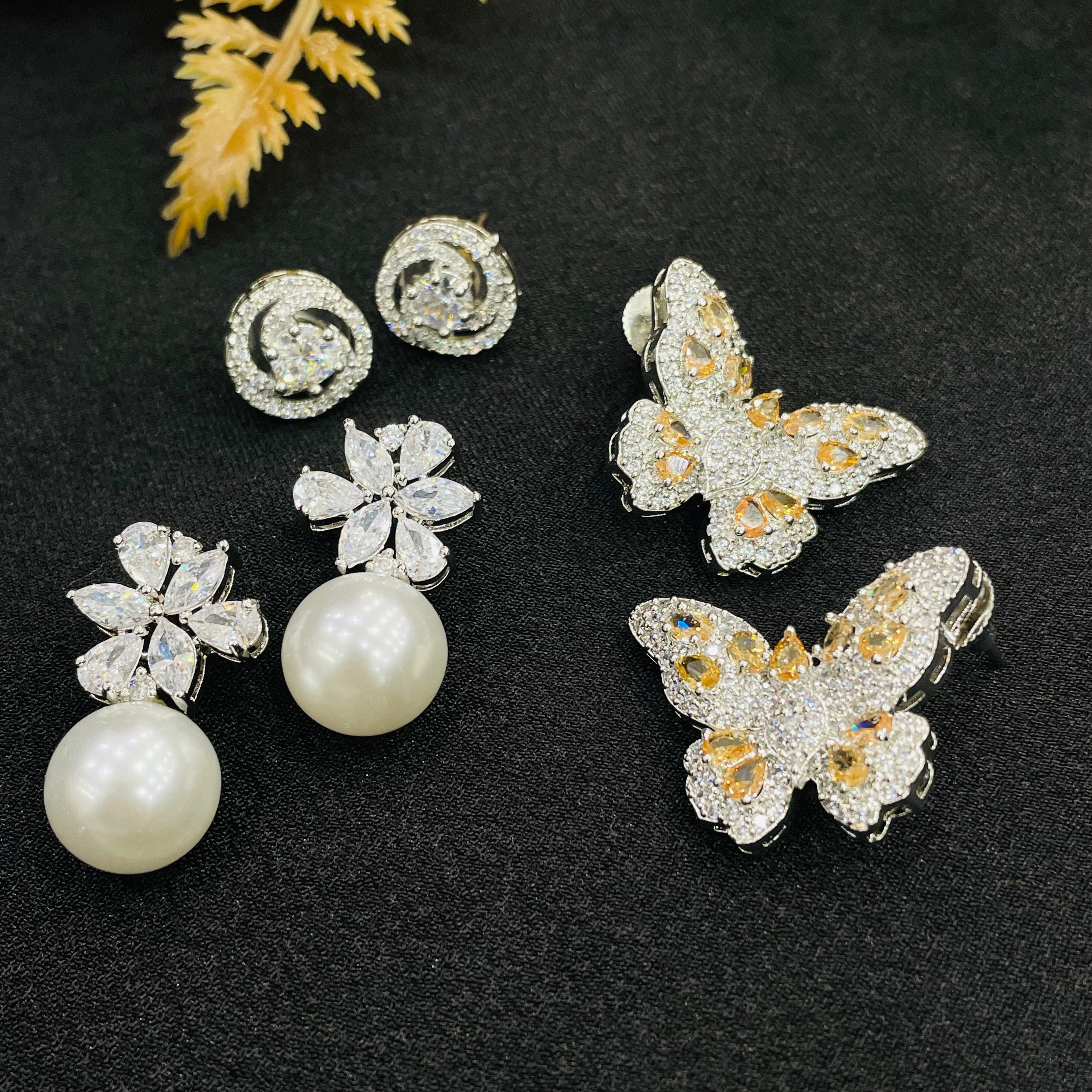 Ad butterfly With Ad studs Combo