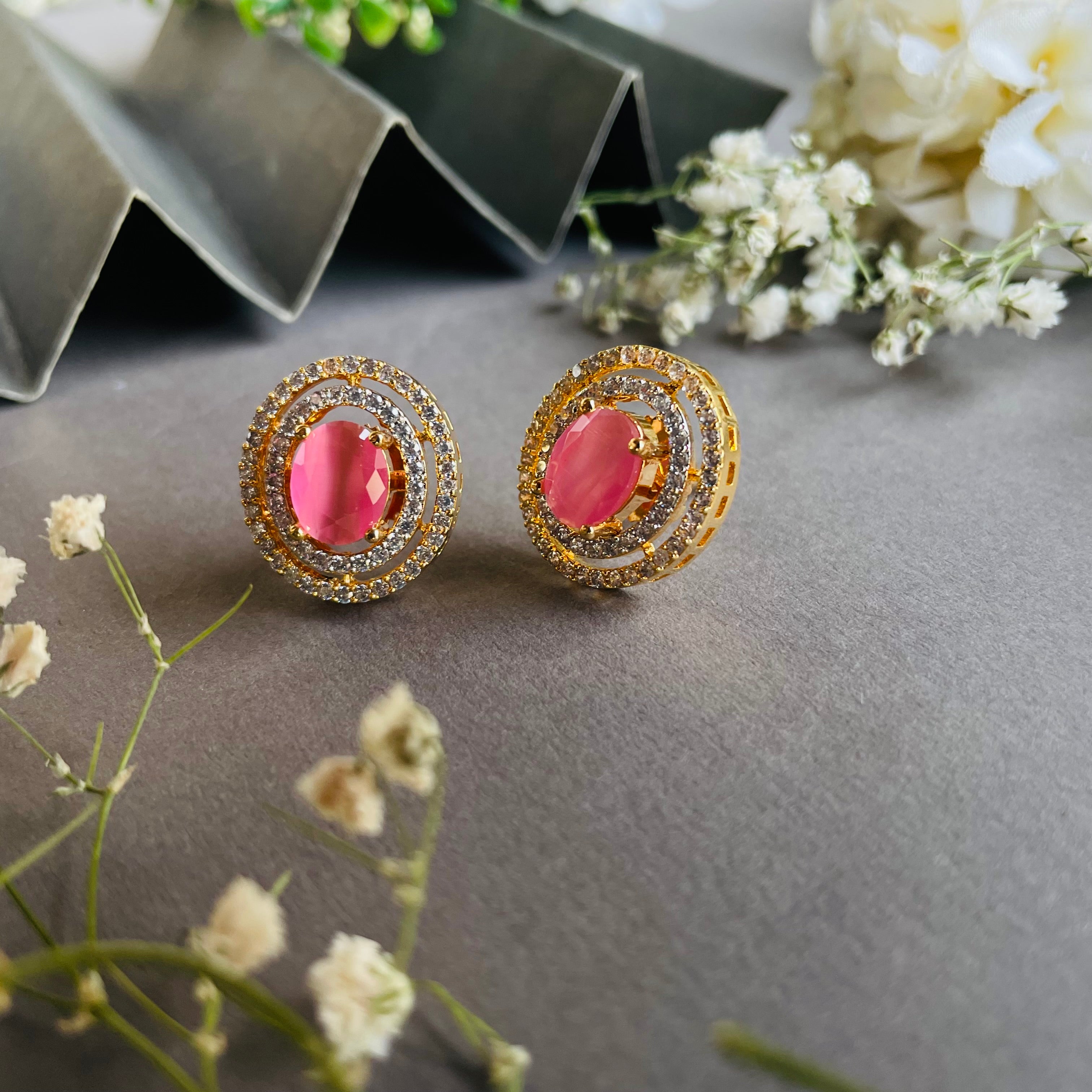 Ad Elaine studs colour changeable