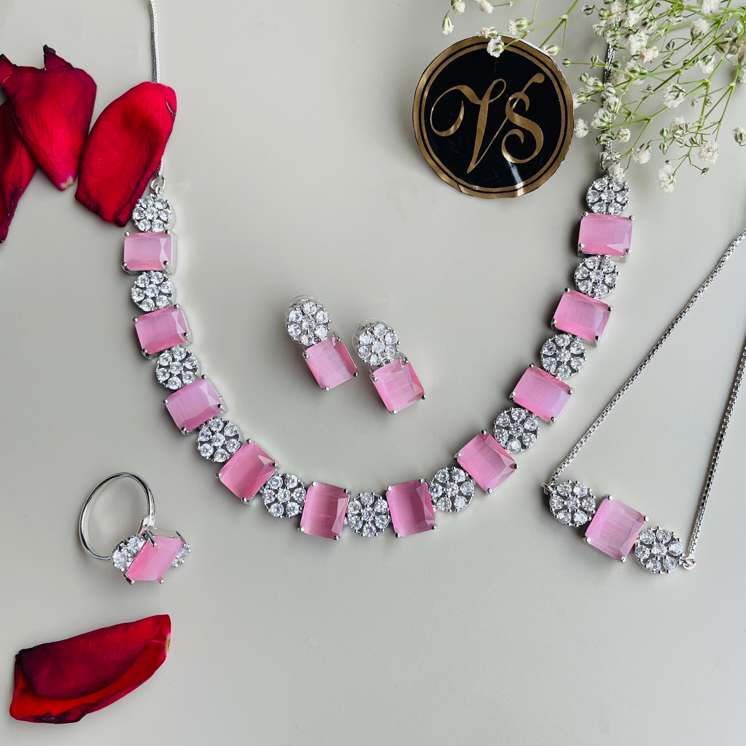 Ad leena Neckpiece combo Free Gift
