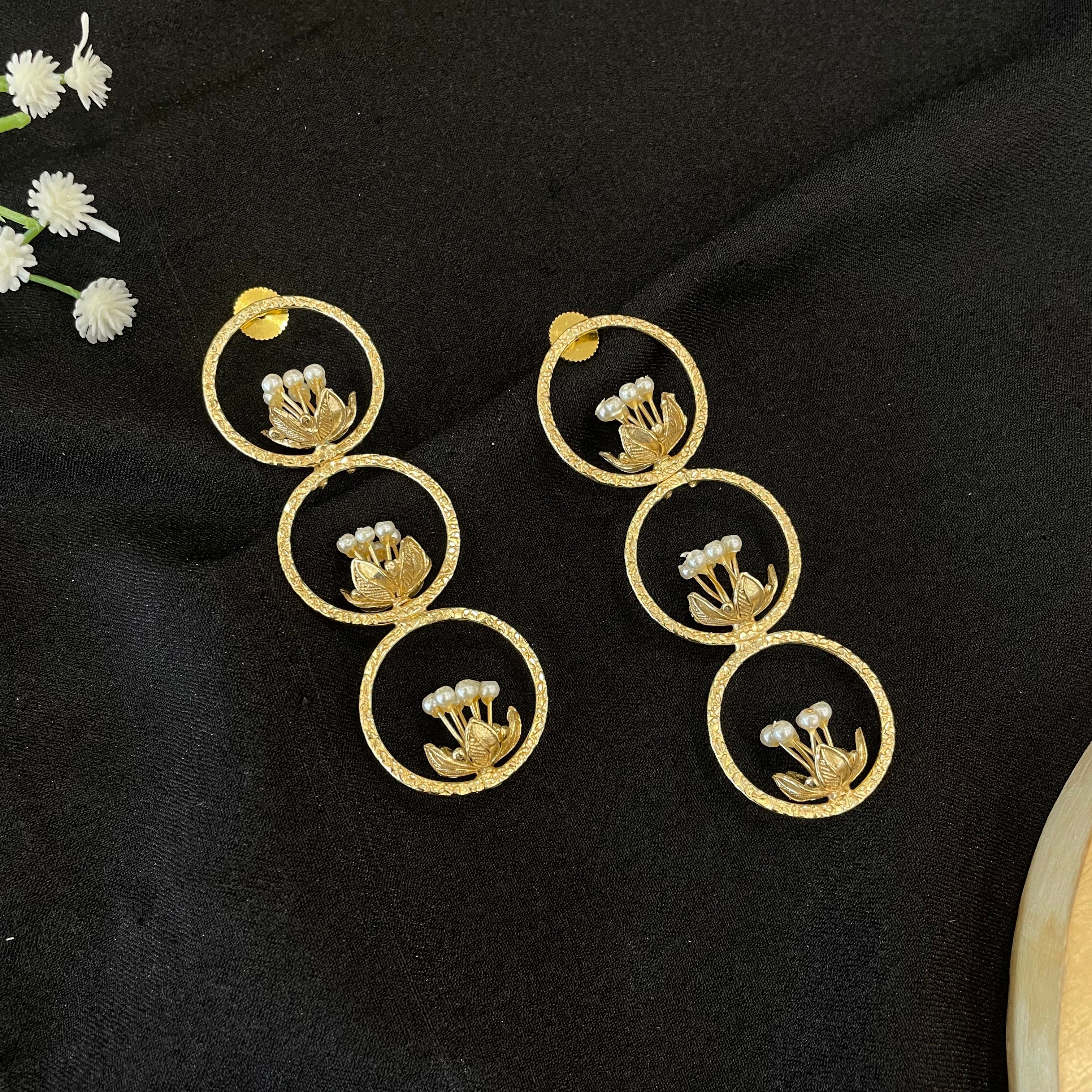 Lotus Glow Earrings
