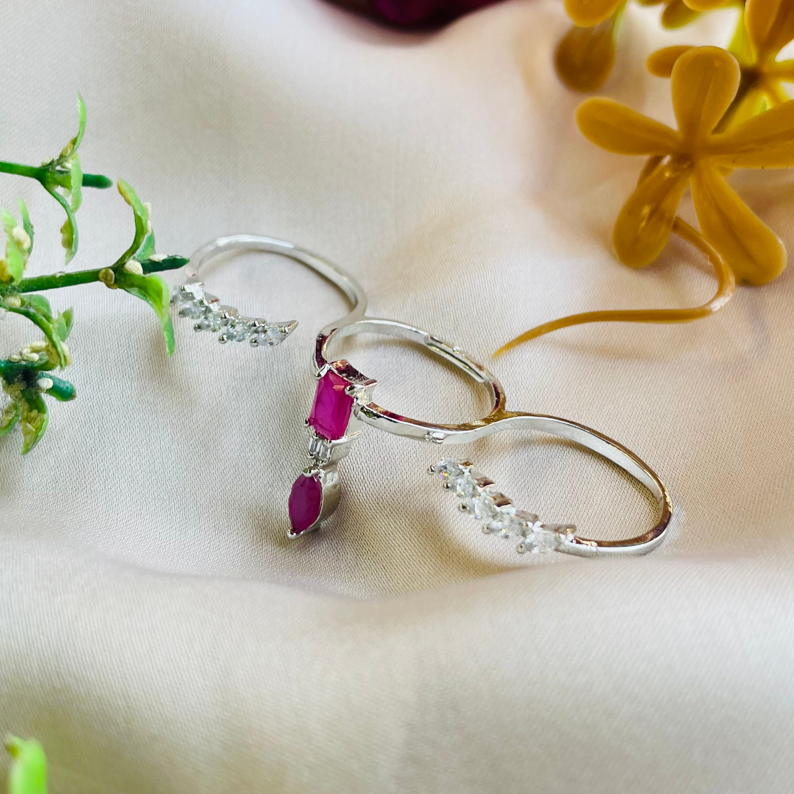 Ad Olivia ring-pink adjustable