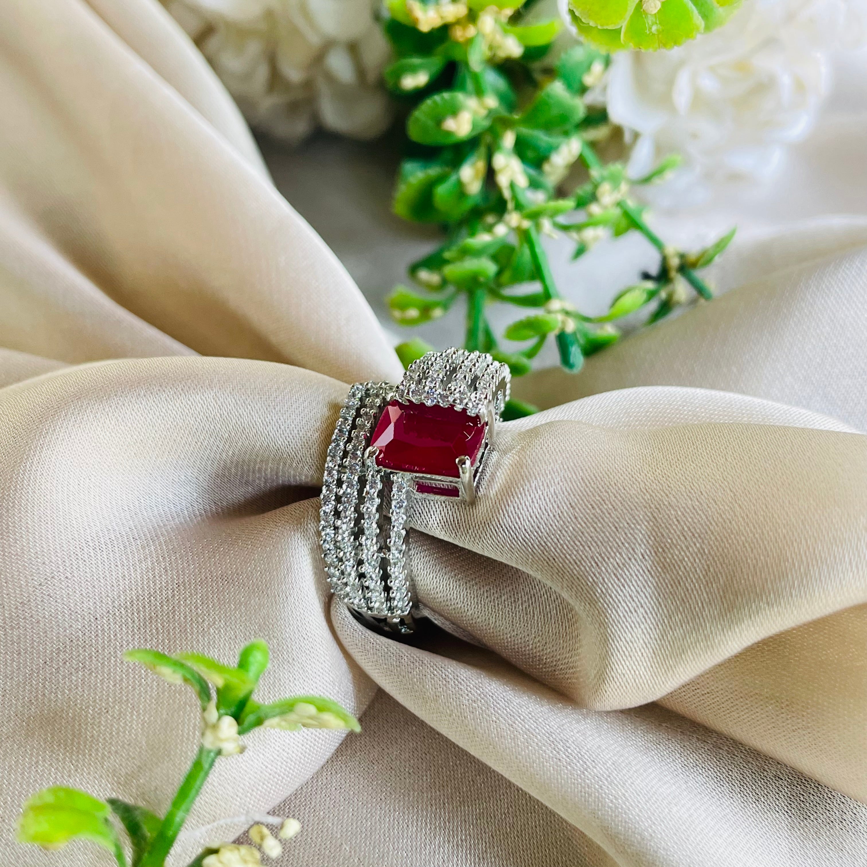 Ad Opal ring adjustable