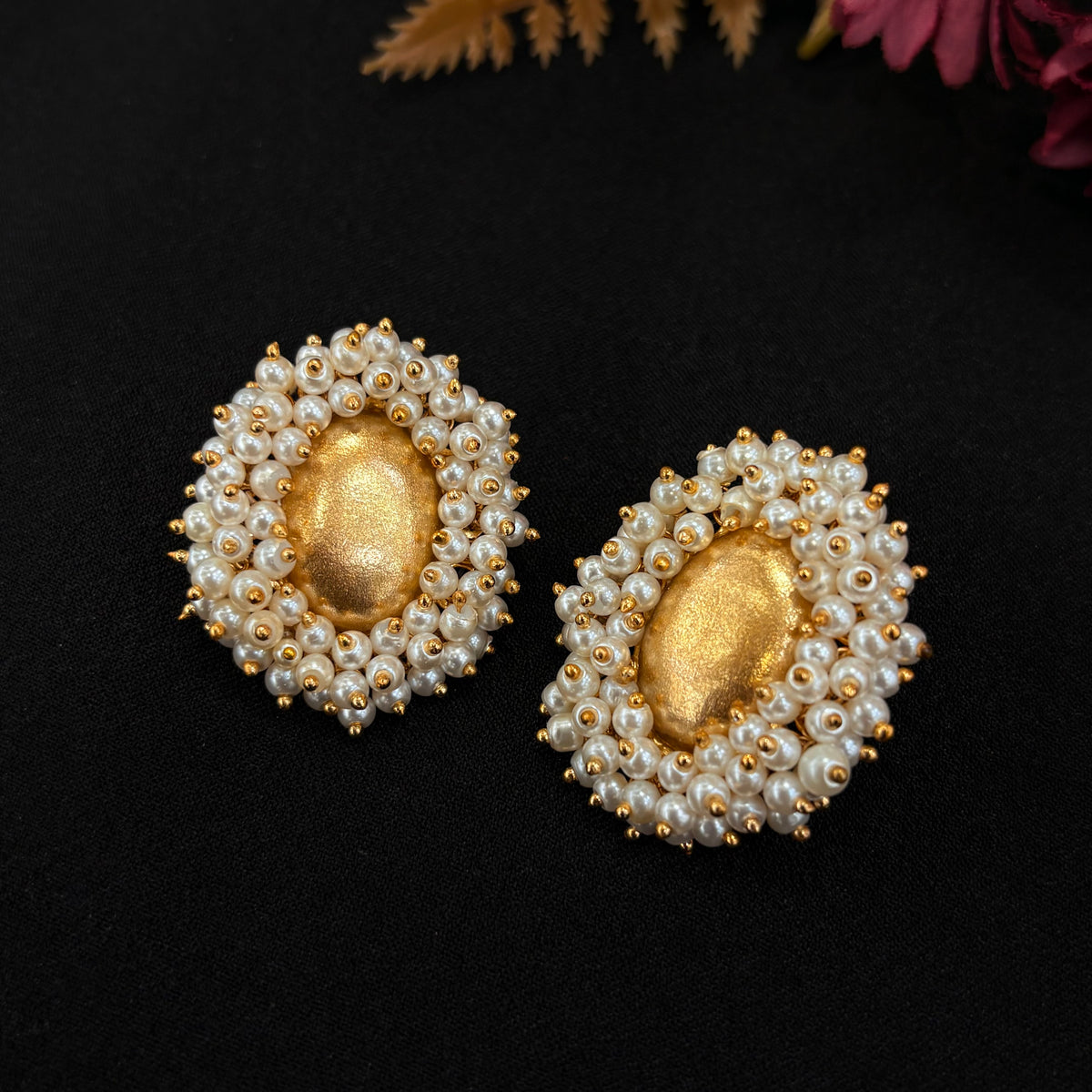 Meher Pearl Earrings