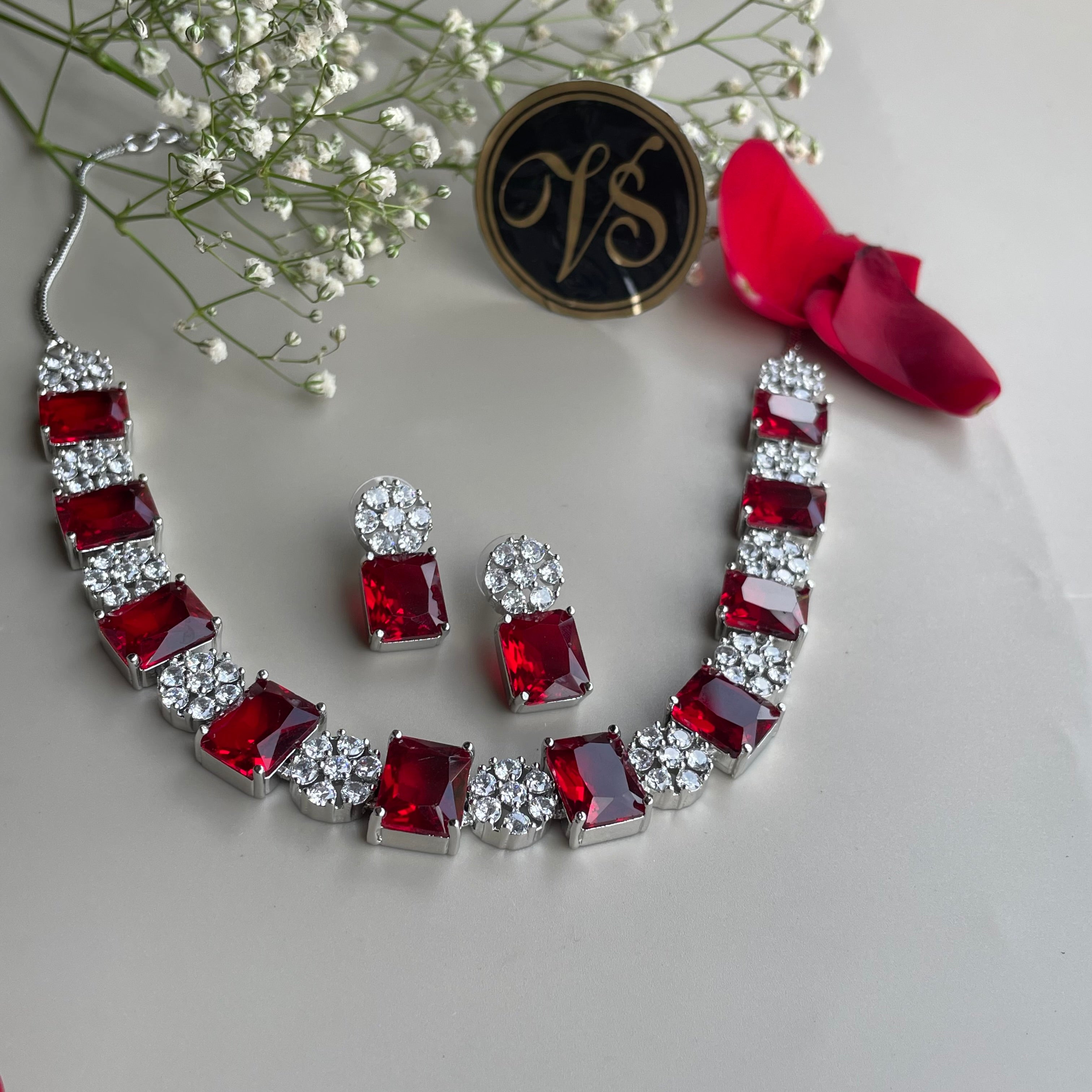 Ad leena Neckpiece combo Free Gift