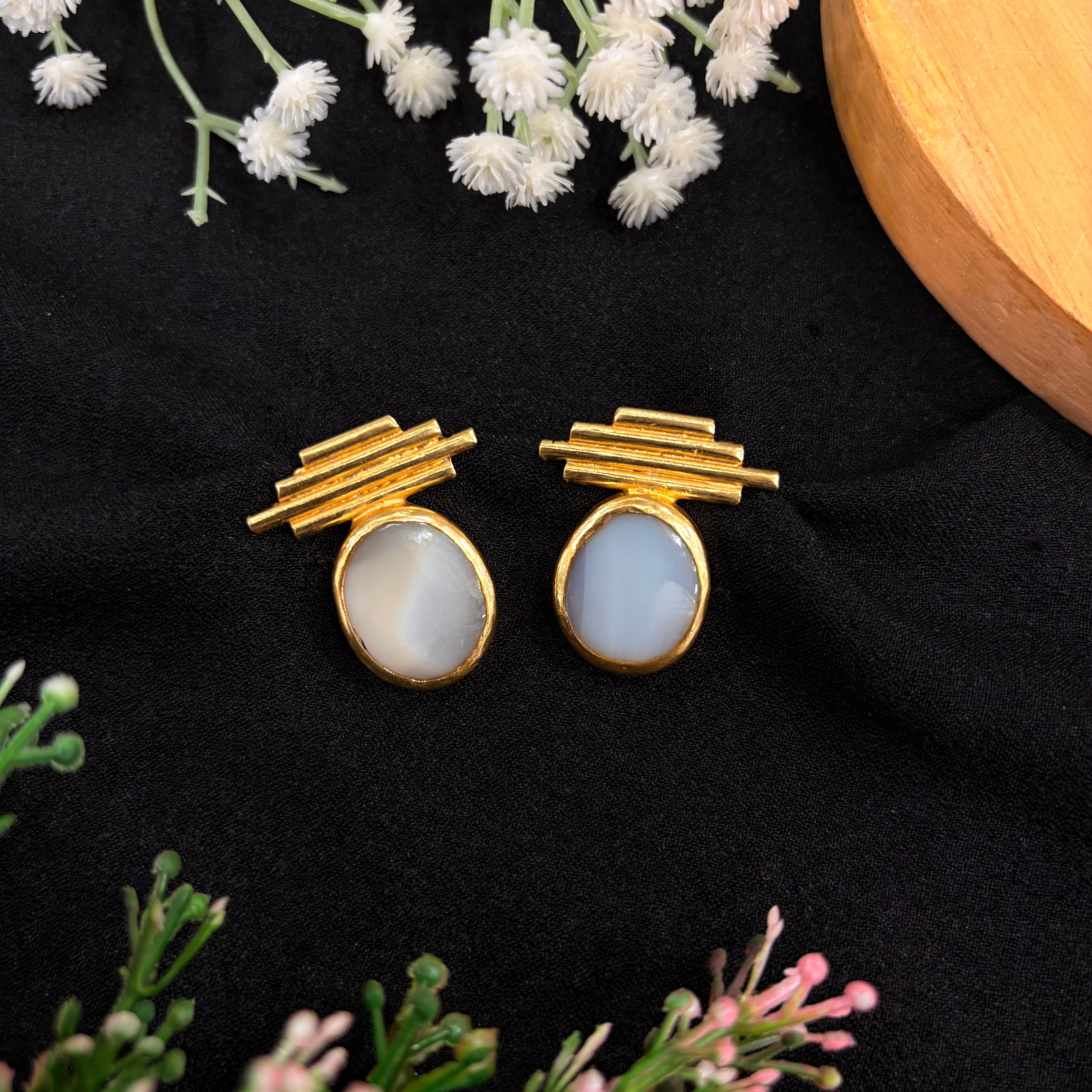 Elara Opaline Earrings