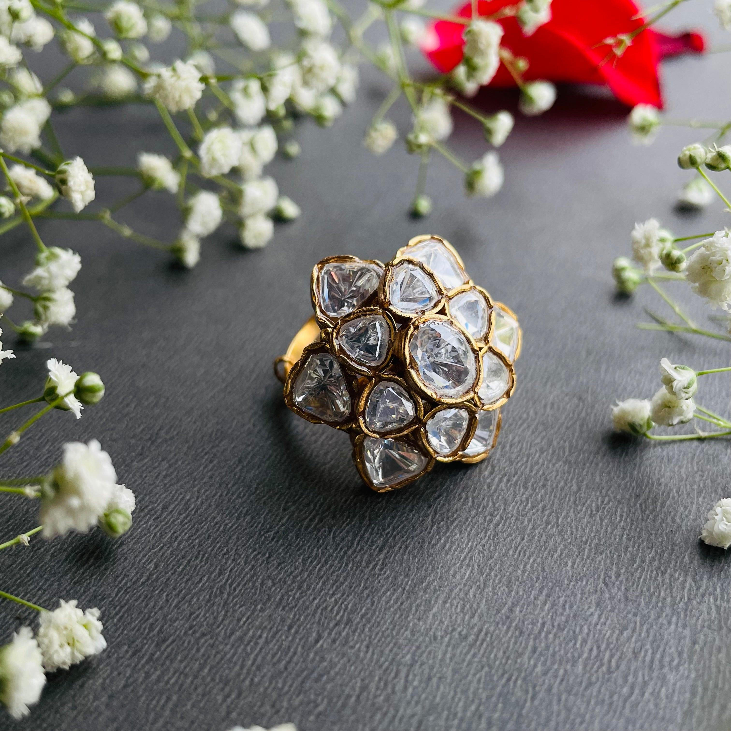 Nayaab Divya Polki ring