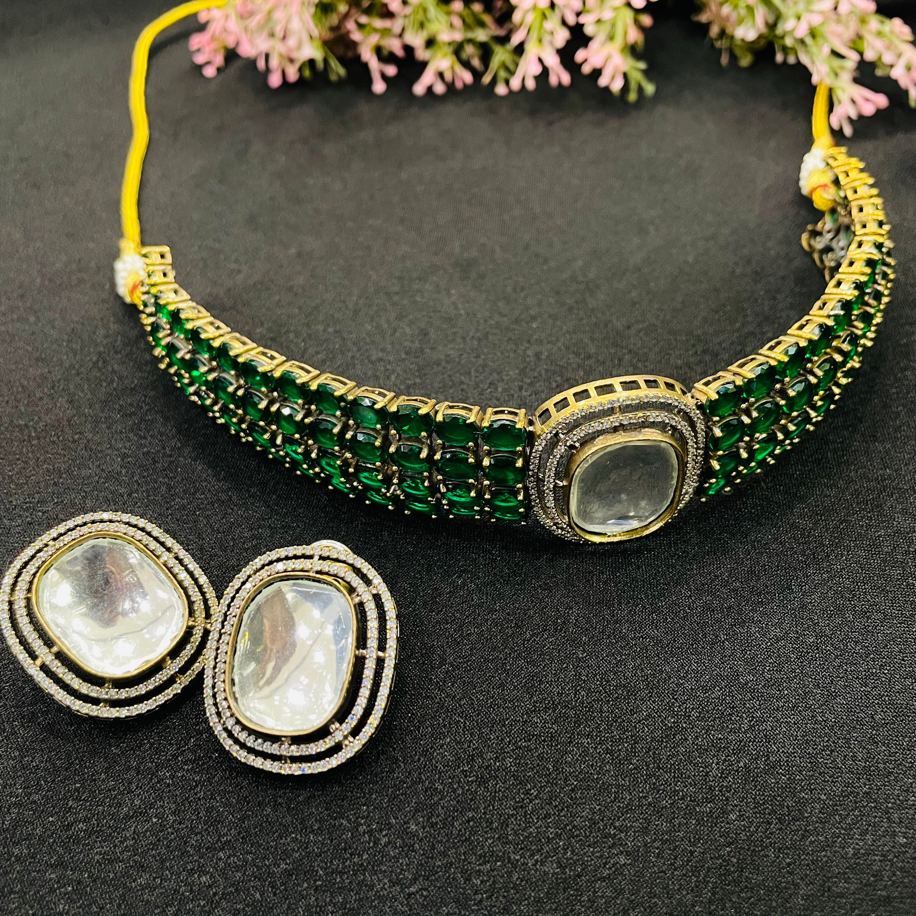 Nayaab Saradha Polki Choker