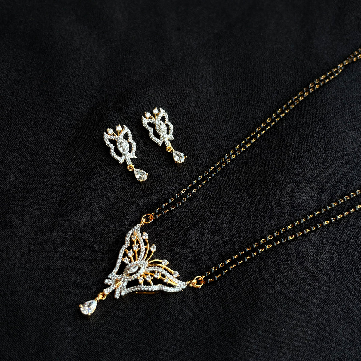 Aadhira Butterfly Mangalsutra