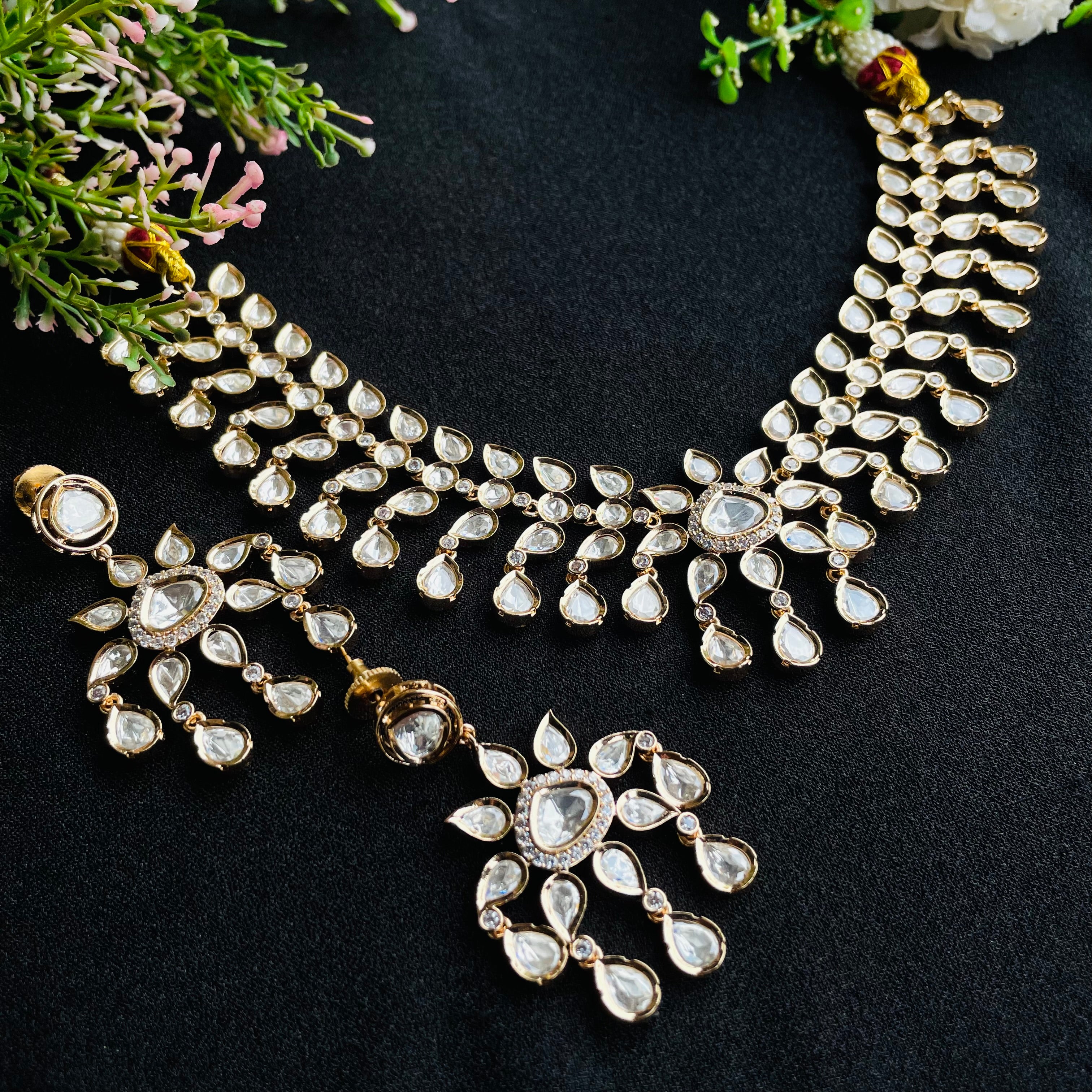 Nayaab Priya Polki Neckpiece