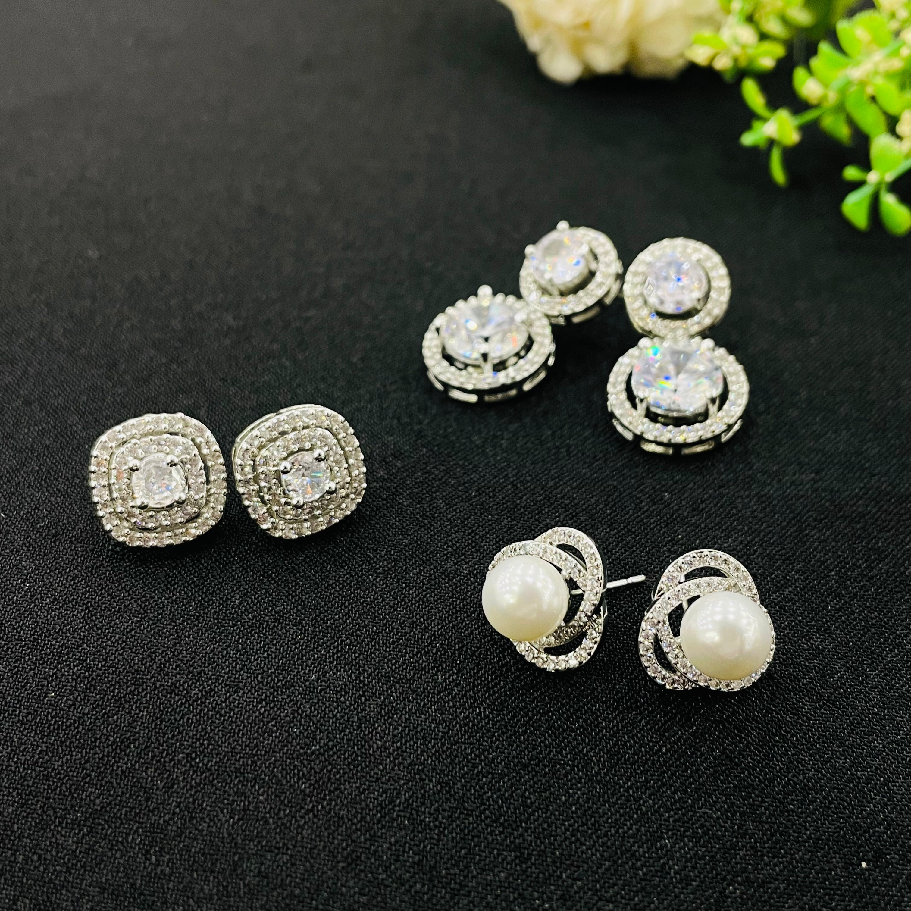 Ad Lily studs Combo