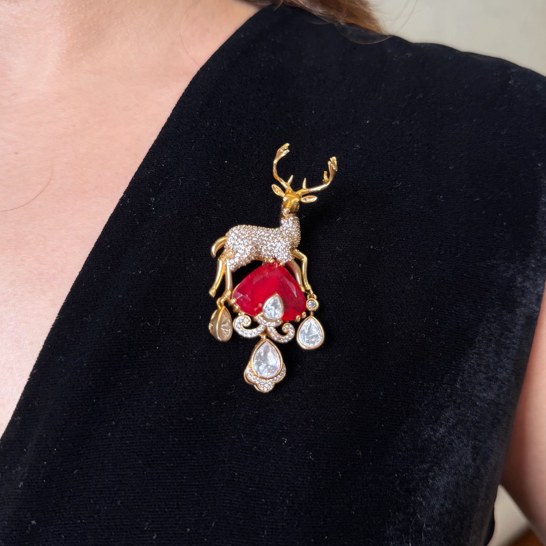 Nayaab Sabina brooch