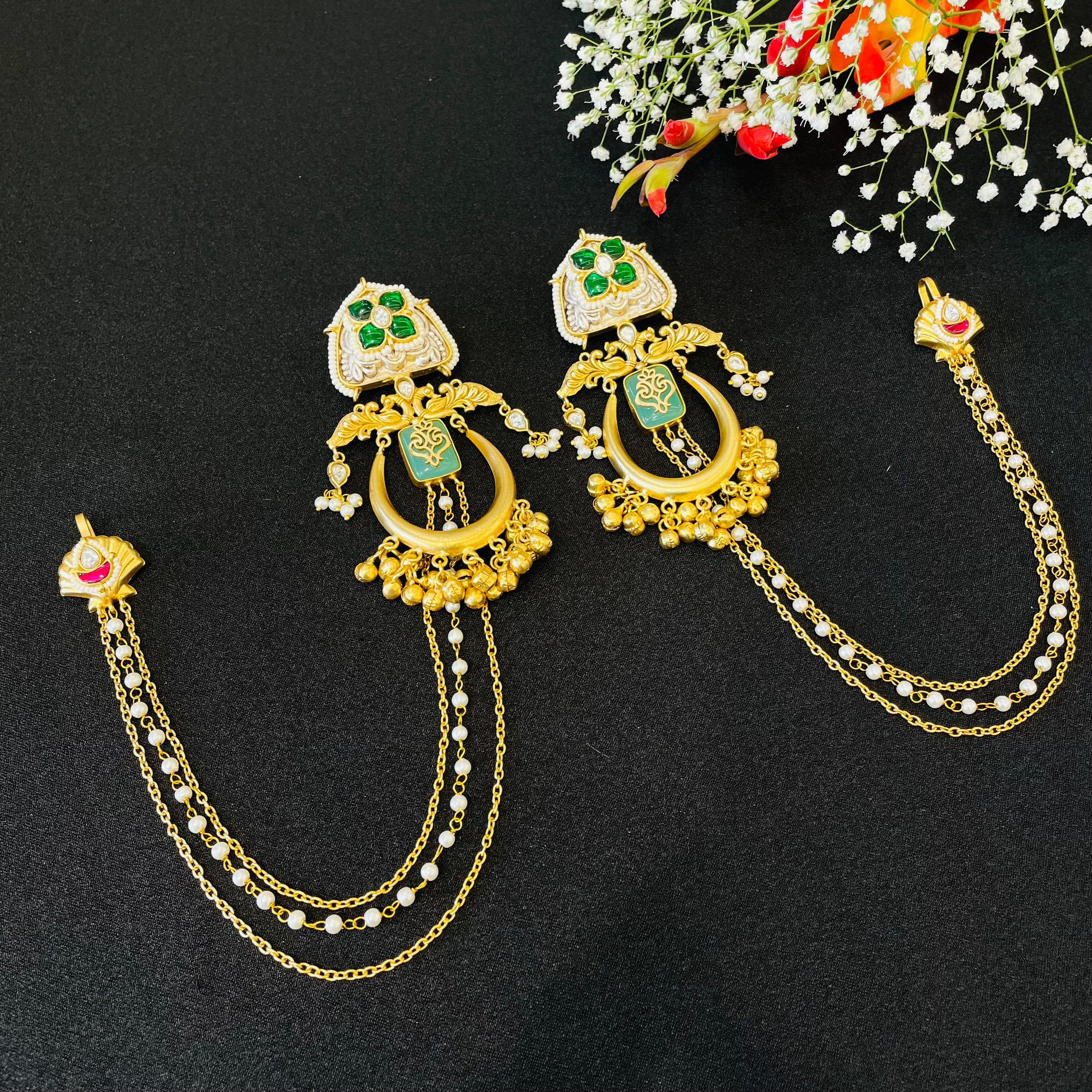 Nayaab fusion aayat earrings