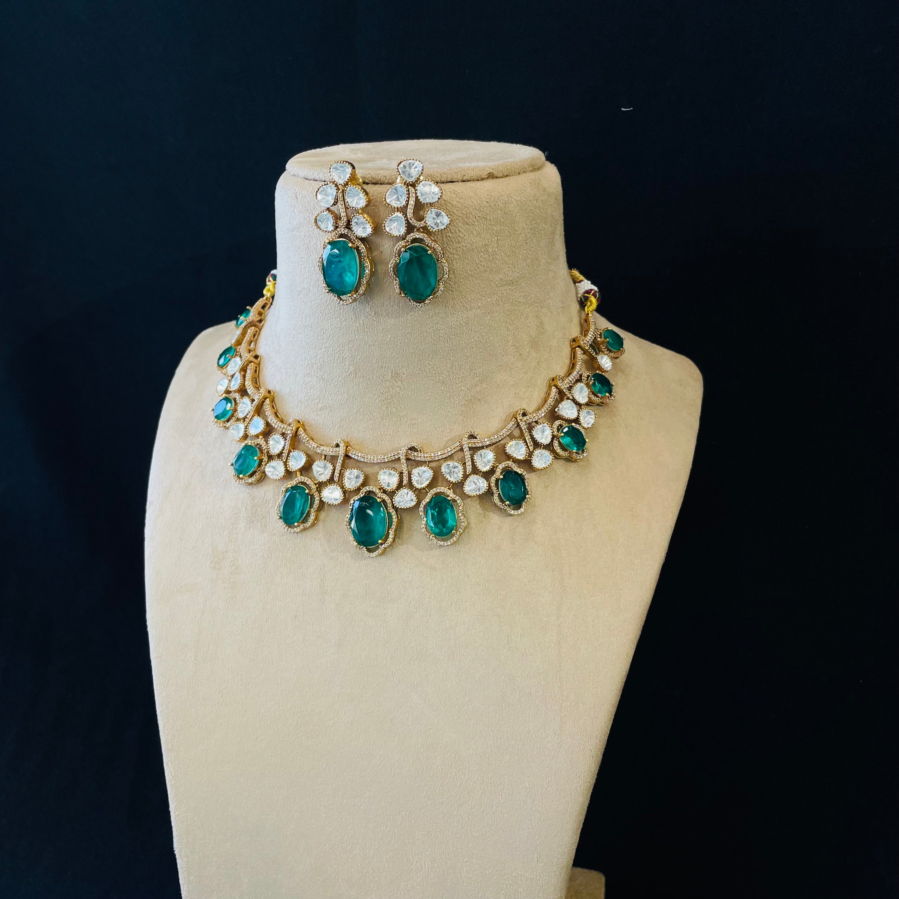 Nayaab Roohi Polki Neckpiece