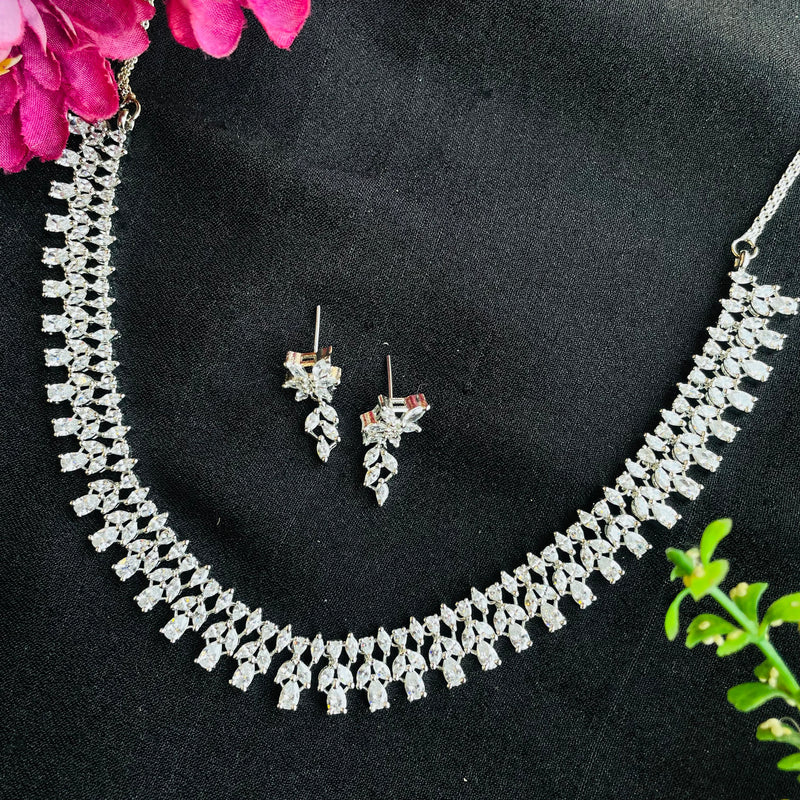 Ad aria neckpiece with maharani ring combo