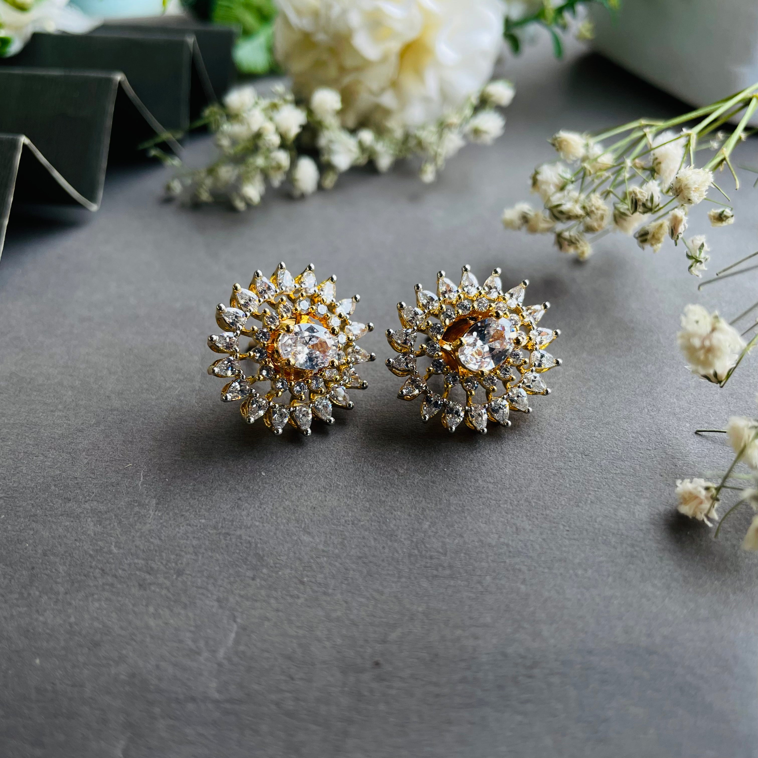 Ad Lucy studs colour changeable