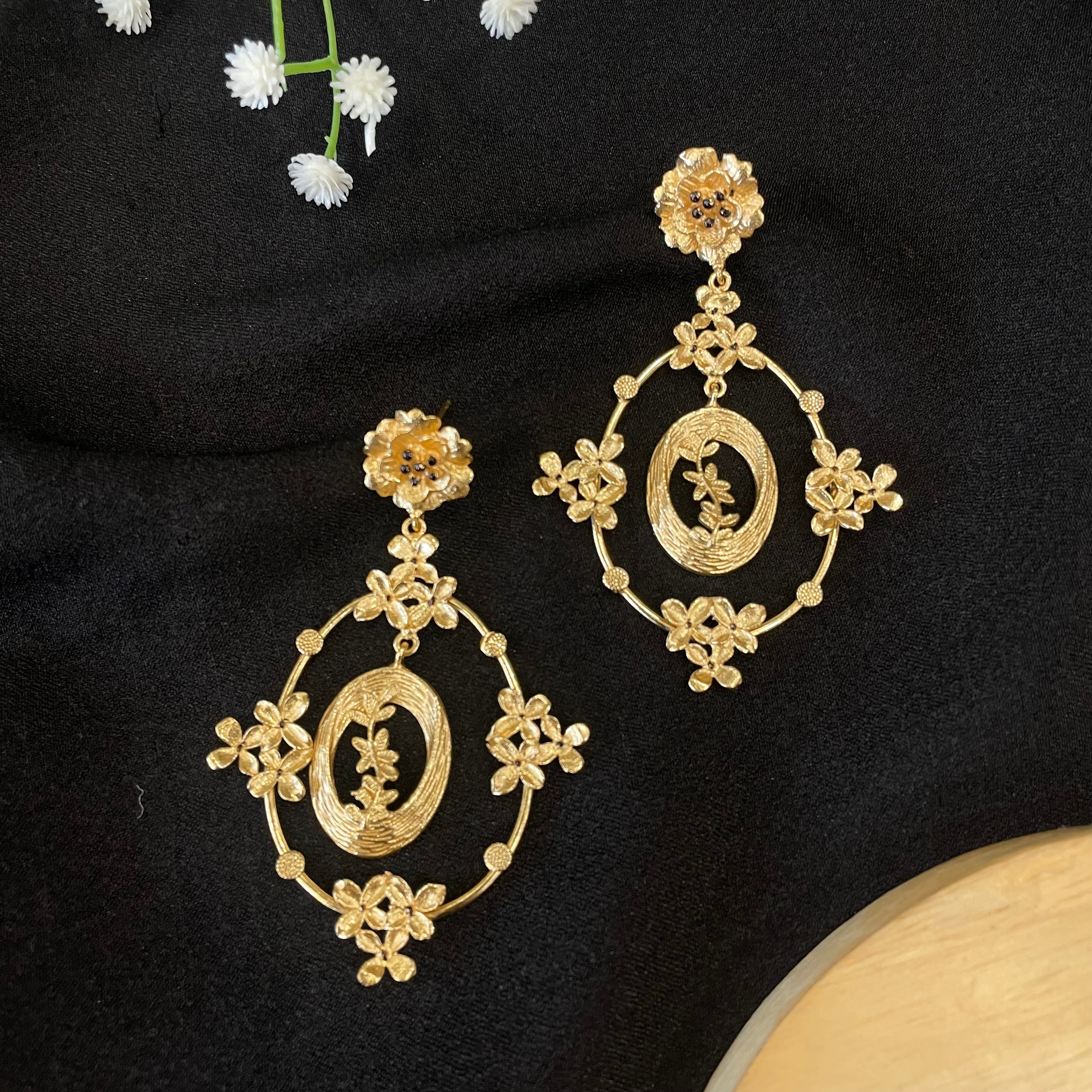 Flora Halo Earrings