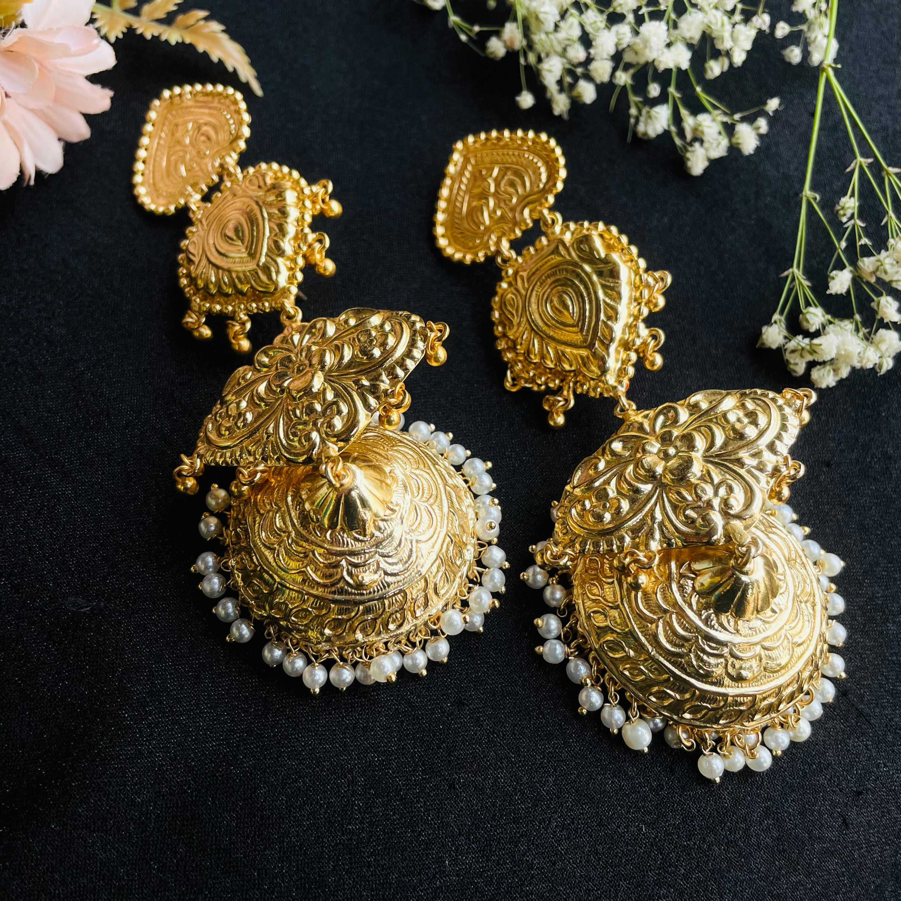 Nayaab Madhuri Jhumka earrings
