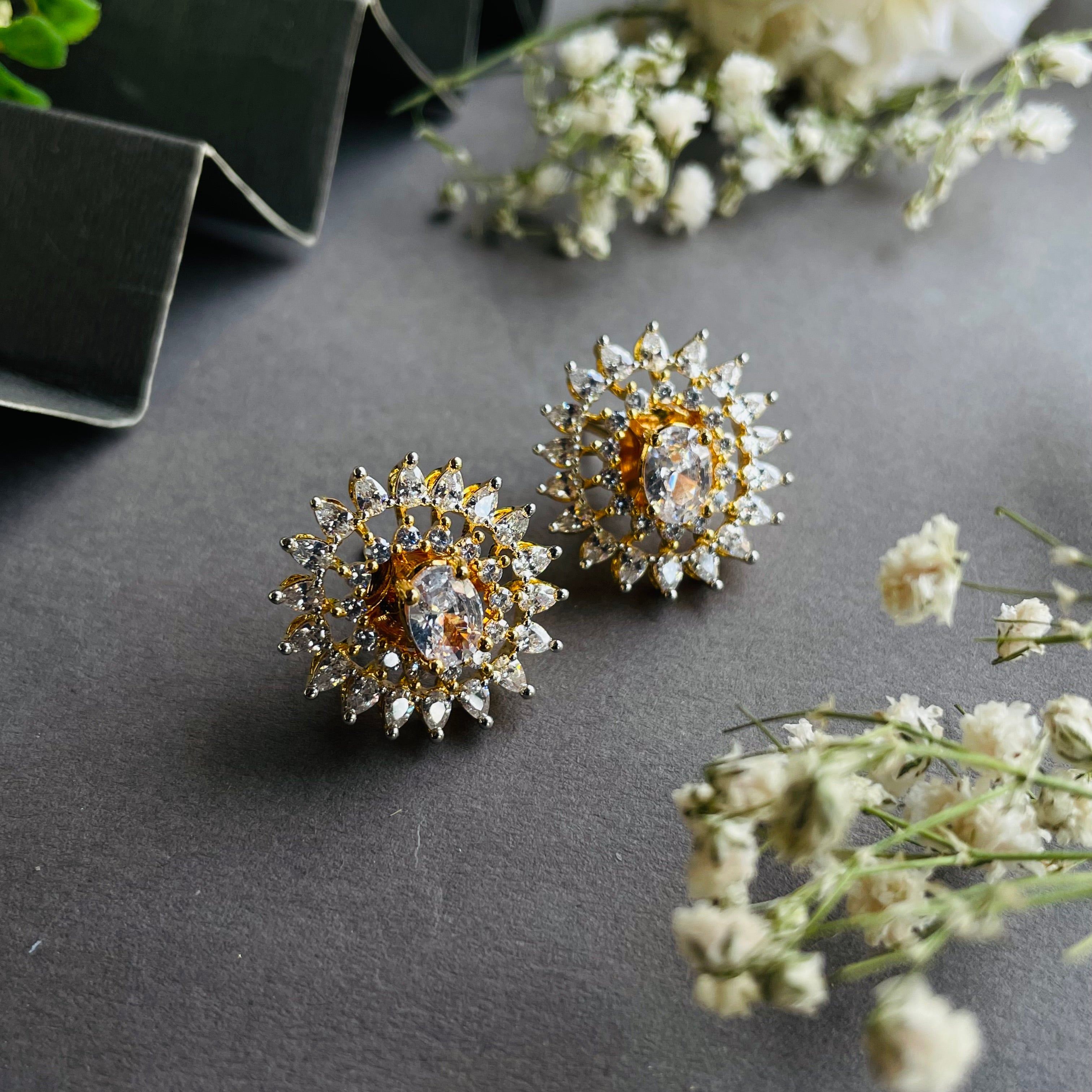 Ad Lucy studs colour changeable