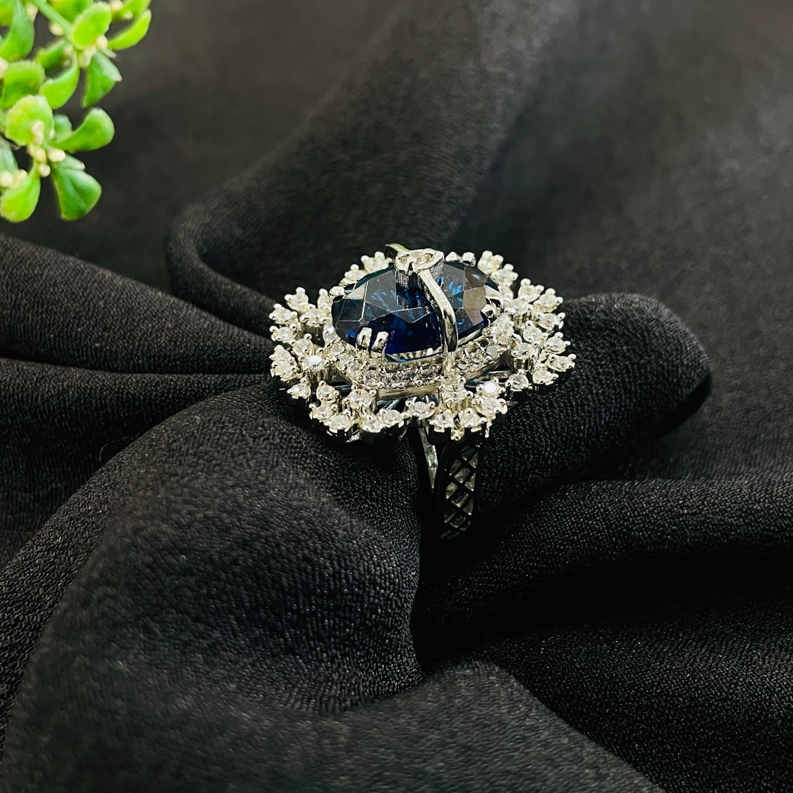 VS Sterling silver cocktail ring 225 14G