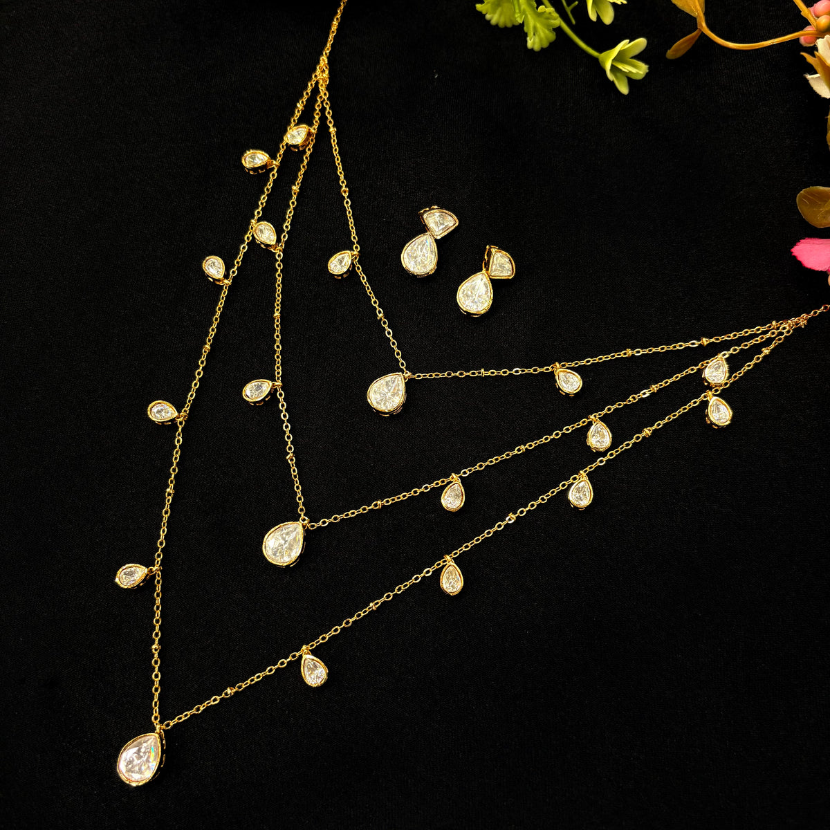 Aarika Teardrop Neckpiece