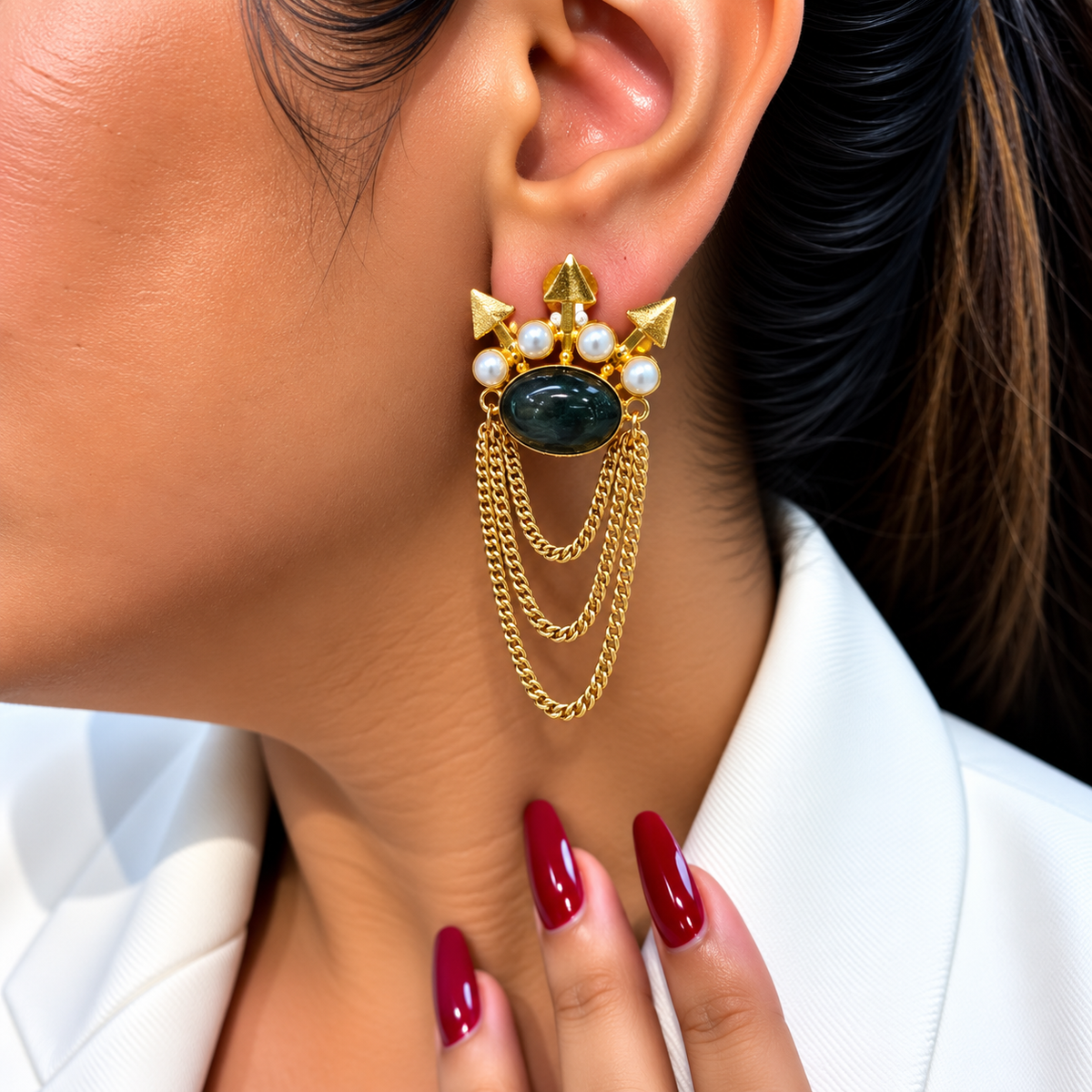 Mrinalika Earrings