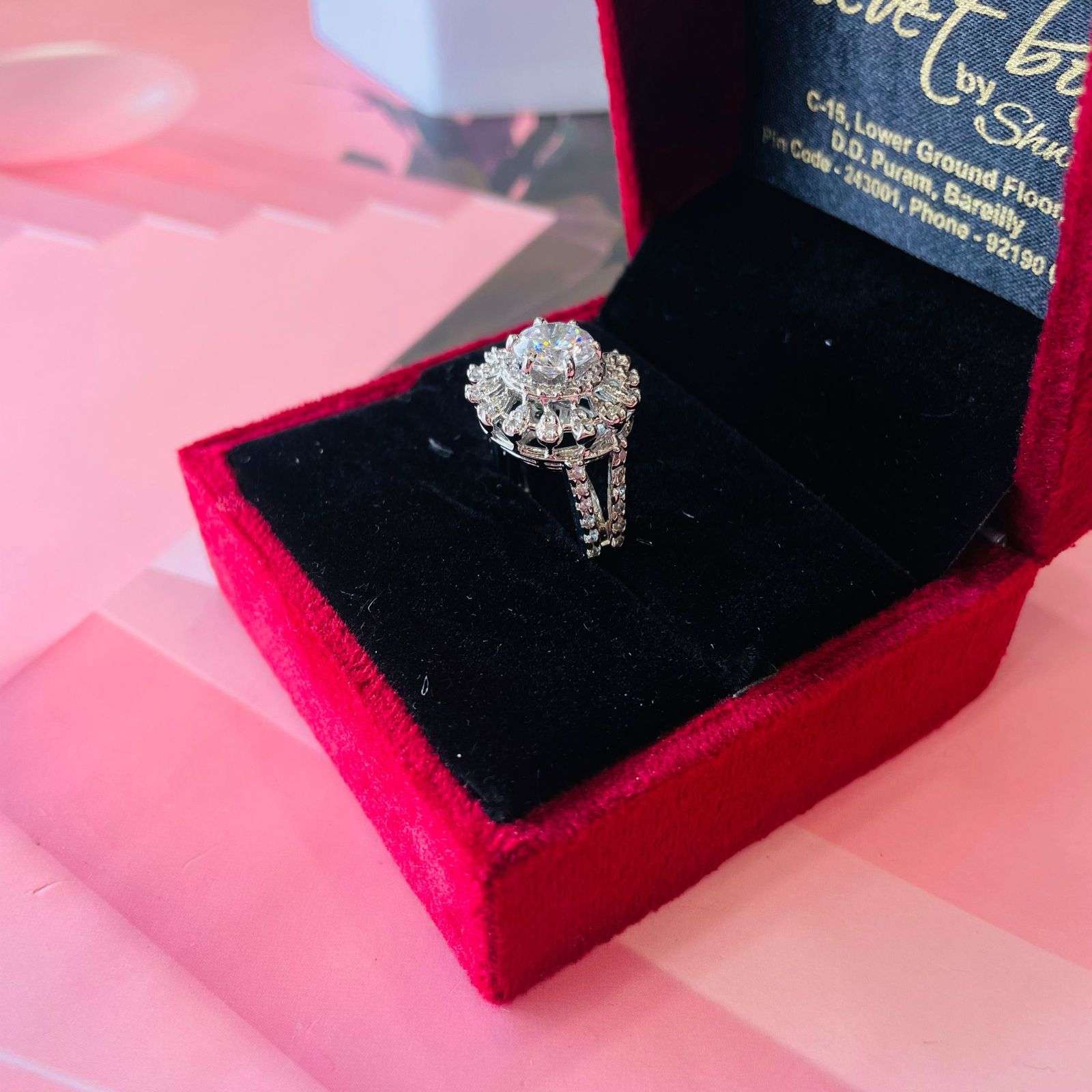 V.s sterling silver cocktail ring 085