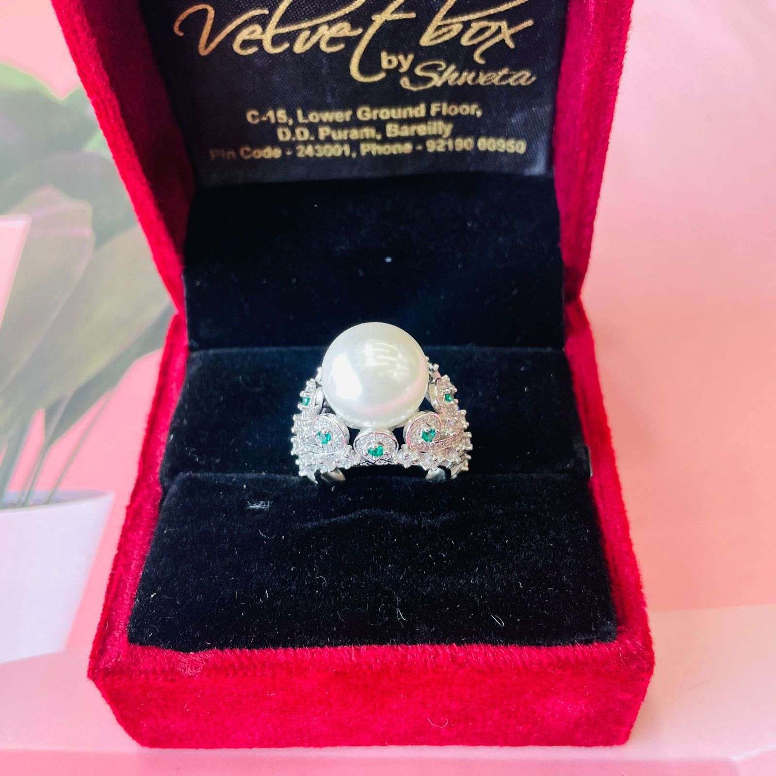 V.s sterling silver cocktail ring 082