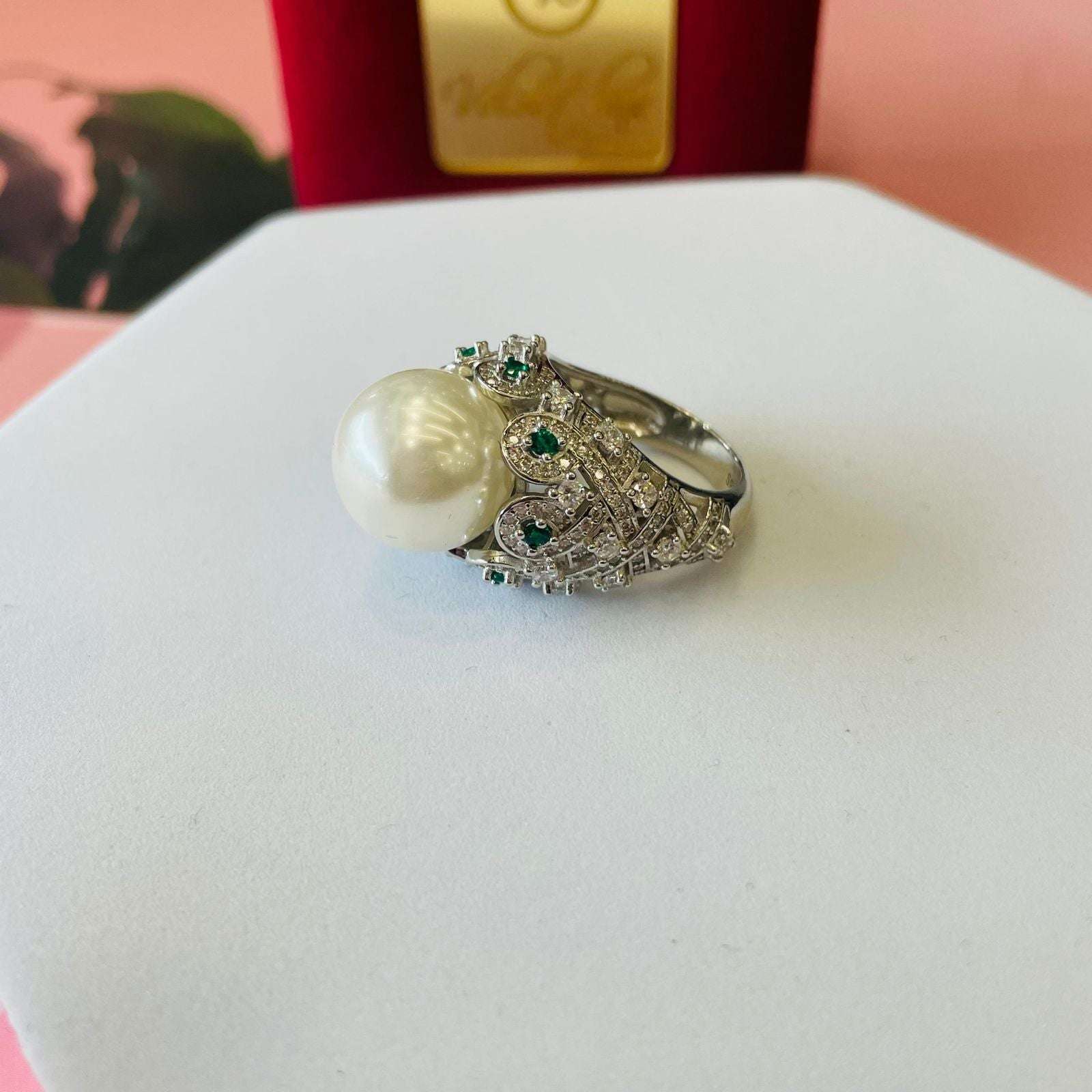 V.s sterling silver cocktail ring 082