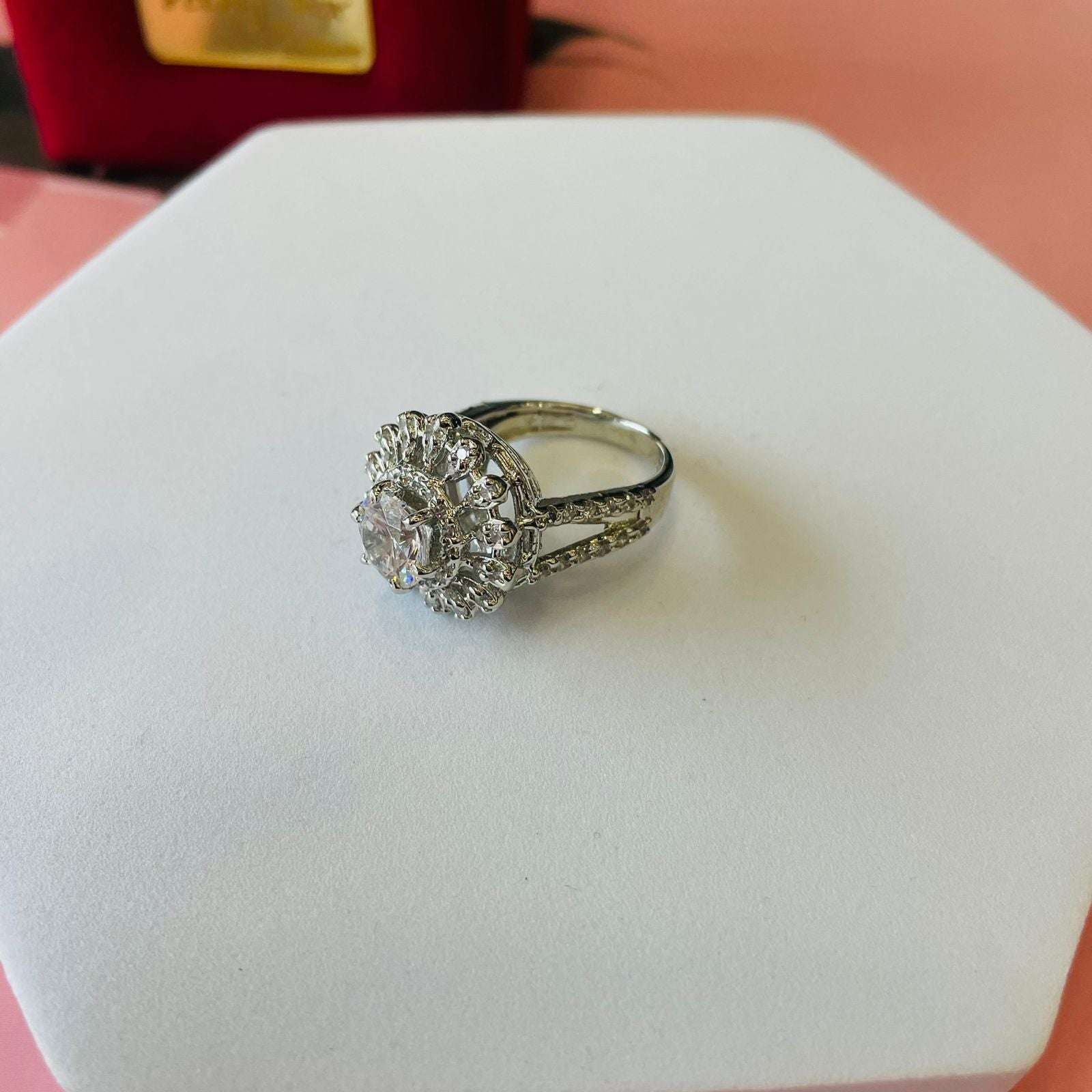 V.s sterling silver cocktail ring 085