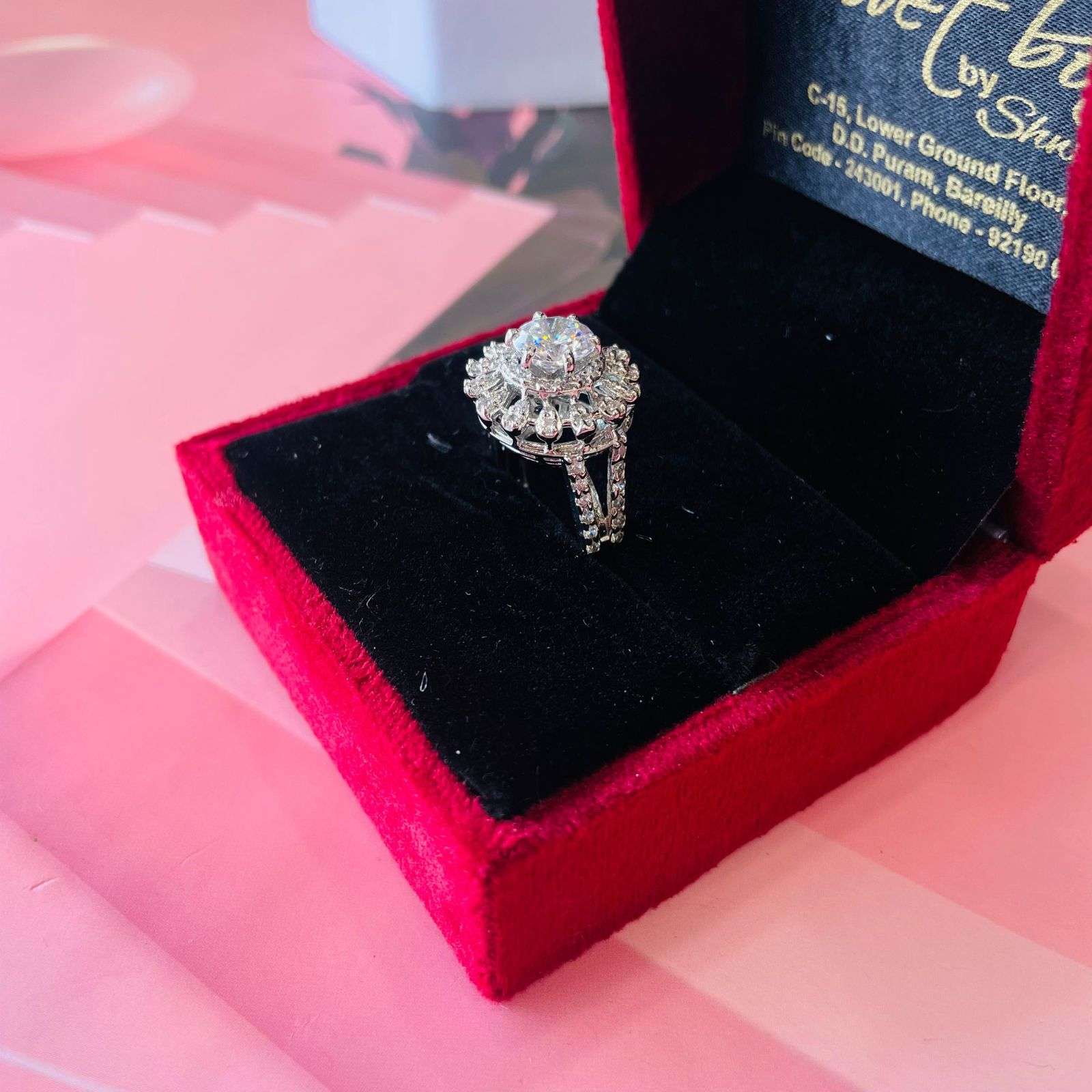 V.s sterling silver cocktail ring 085