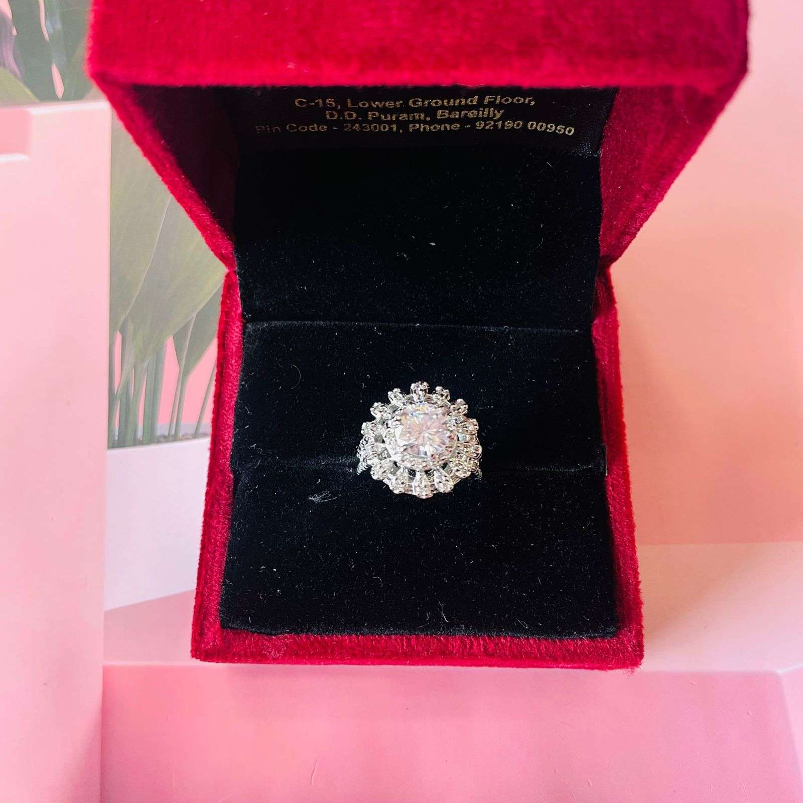 V.s sterling silver cocktail ring 085