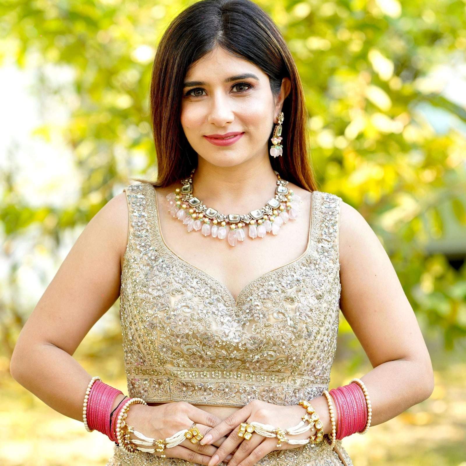 Nayaab zora polki neckpiece
