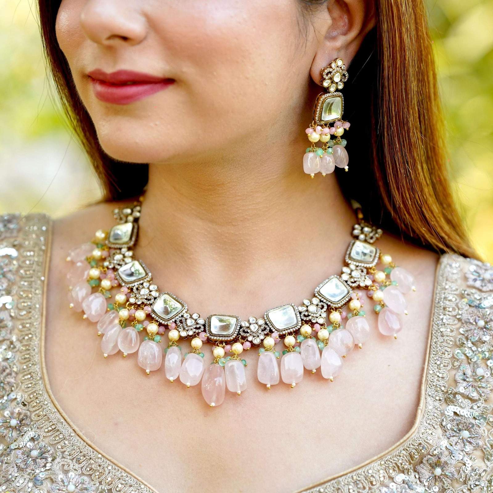 Nayaab zora polki neckpiece