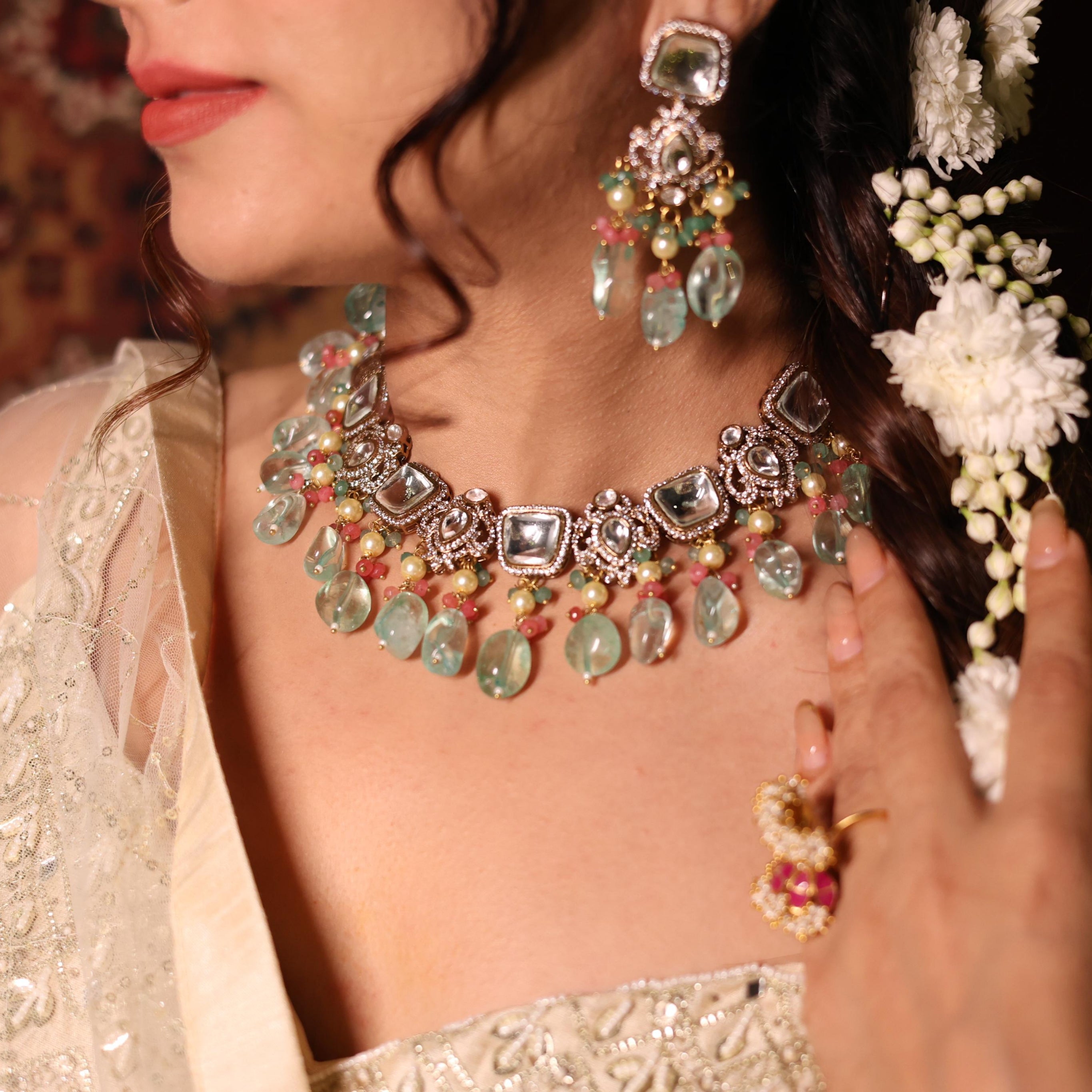Nayaab zora polki neckpiece