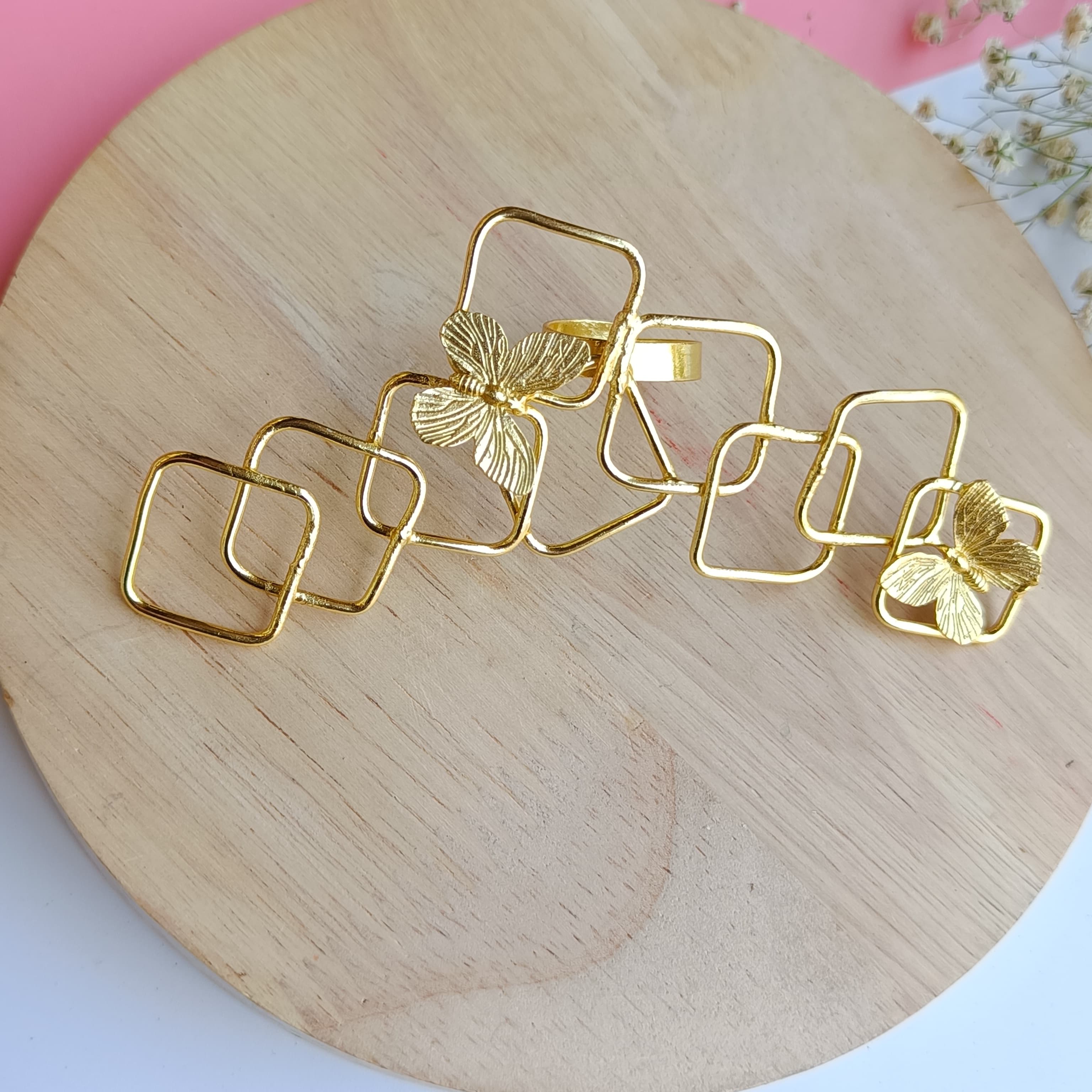 Layla Kate Gold Ring adjustable